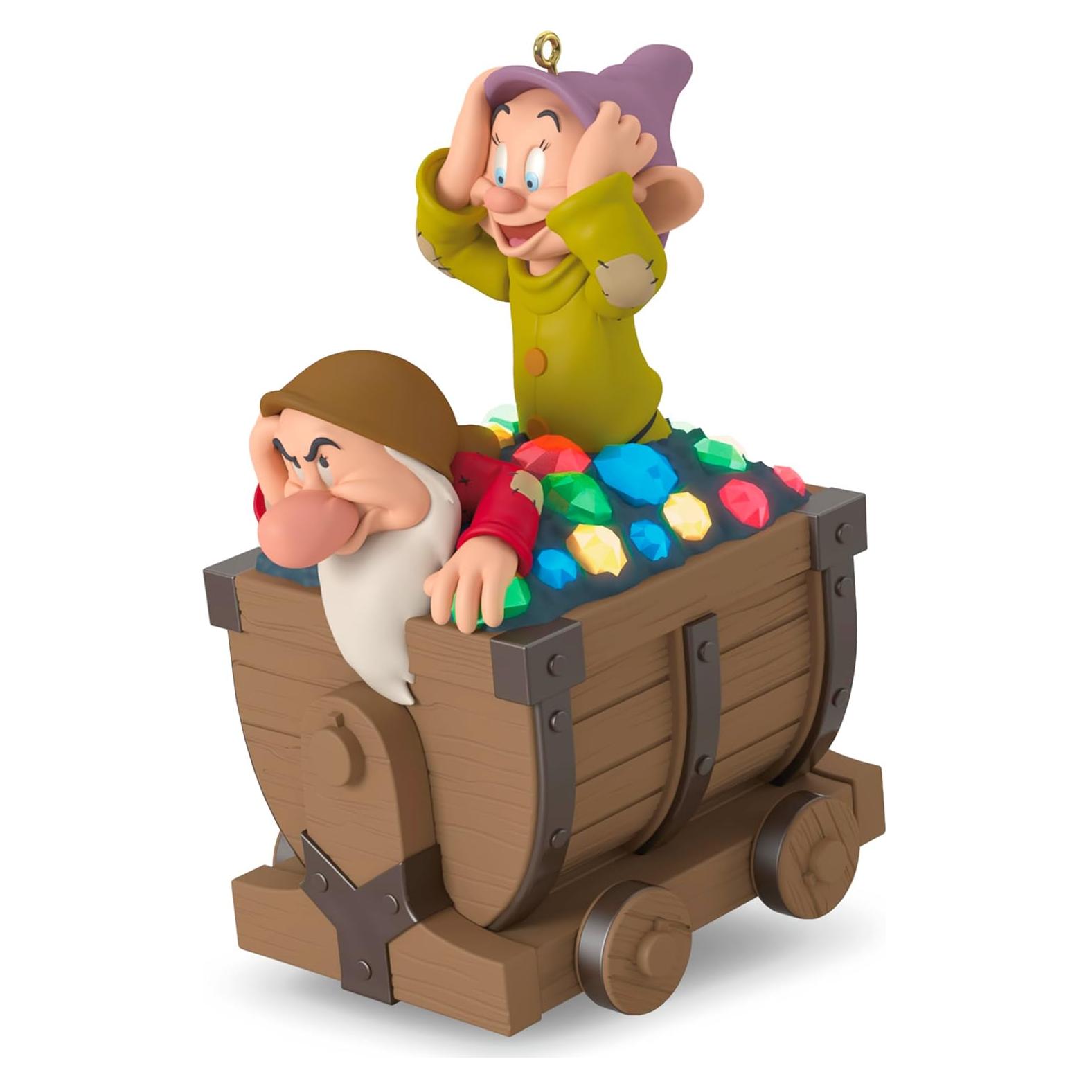 Adorno Navideño Hallmark Keepsake Blancanieves Musical con Luz