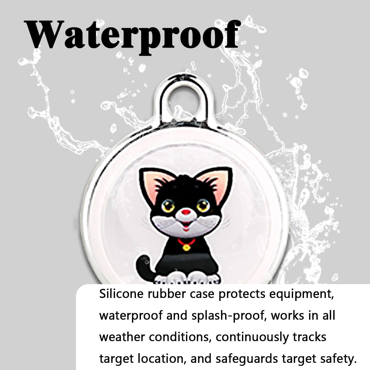 Rastreador GPS para mascotas VKAFW Mini Impermeable 1 Año Batería