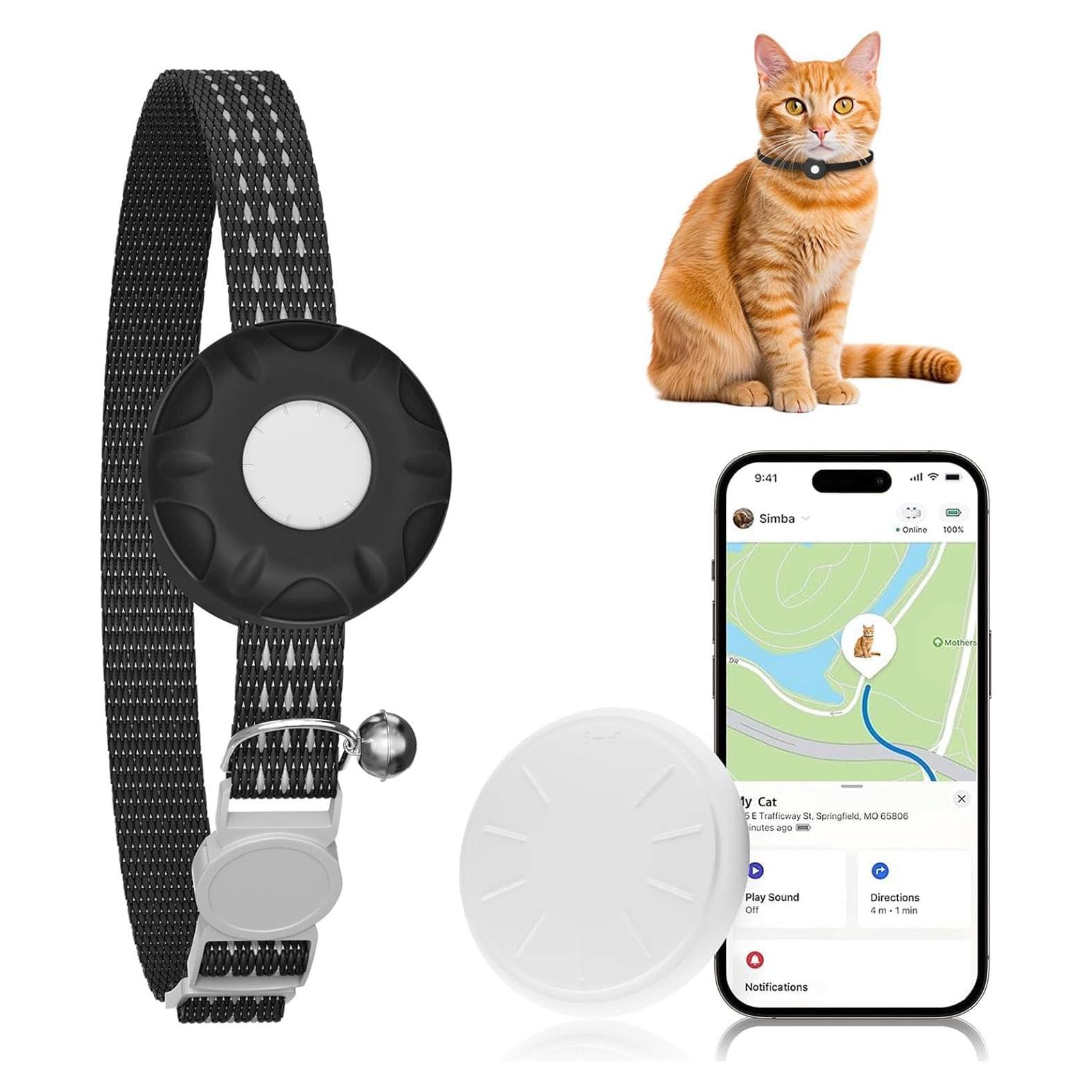 Rastreador GPS para Gatos HONGTOP H a Prueba de Agua iOS