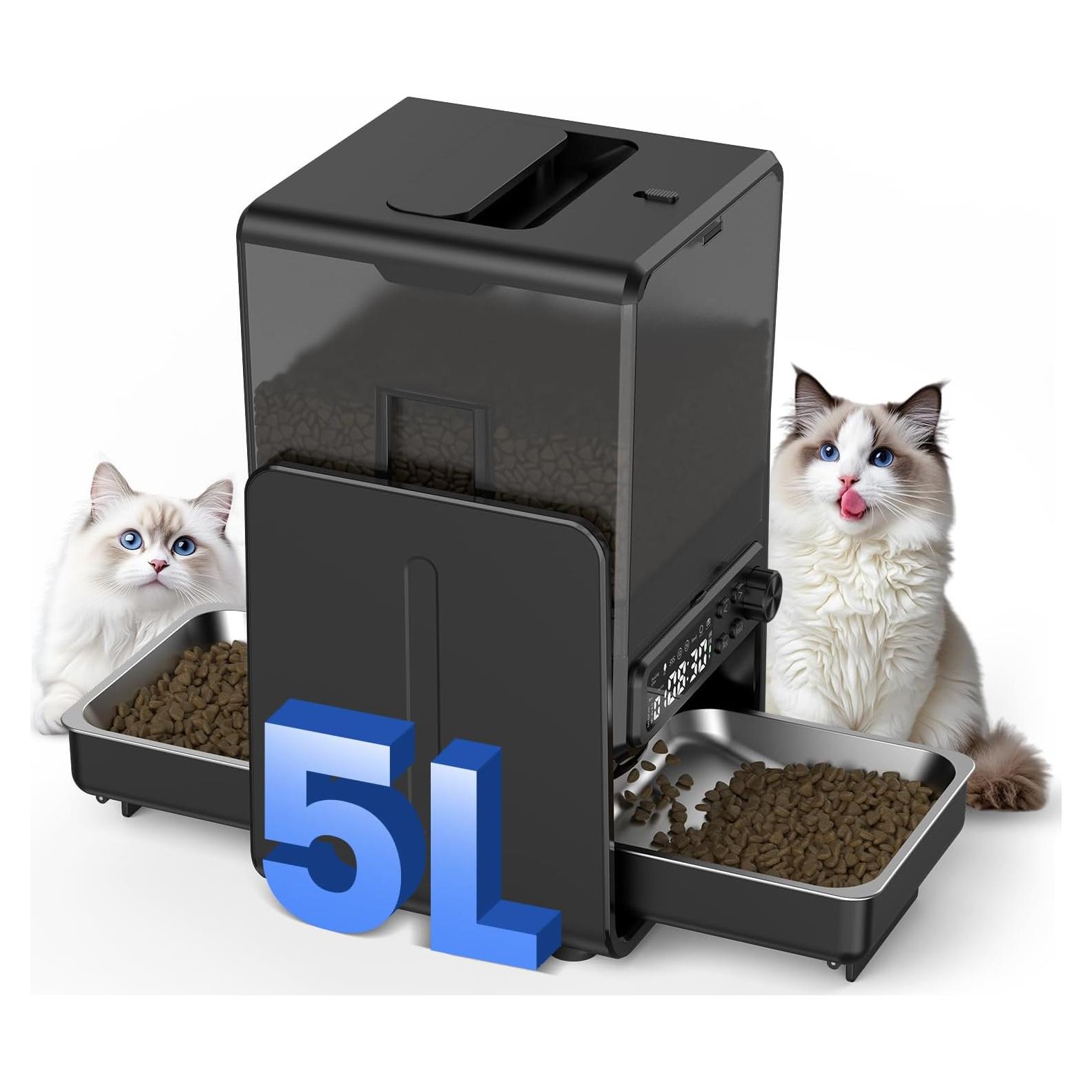 Comedero Automático CityFlee 5L para Gatos y Perros