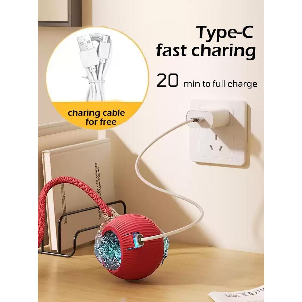 Juguete Interactivo para Gatos APTION RB02 Bola Rodante 360°