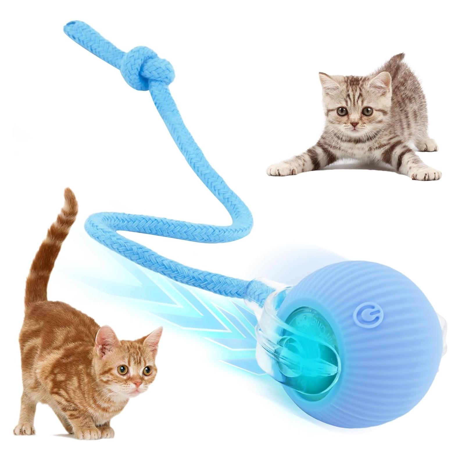 Bola Interactiva para Mascotas LELEAN GGQ - Juguete Automático 360°