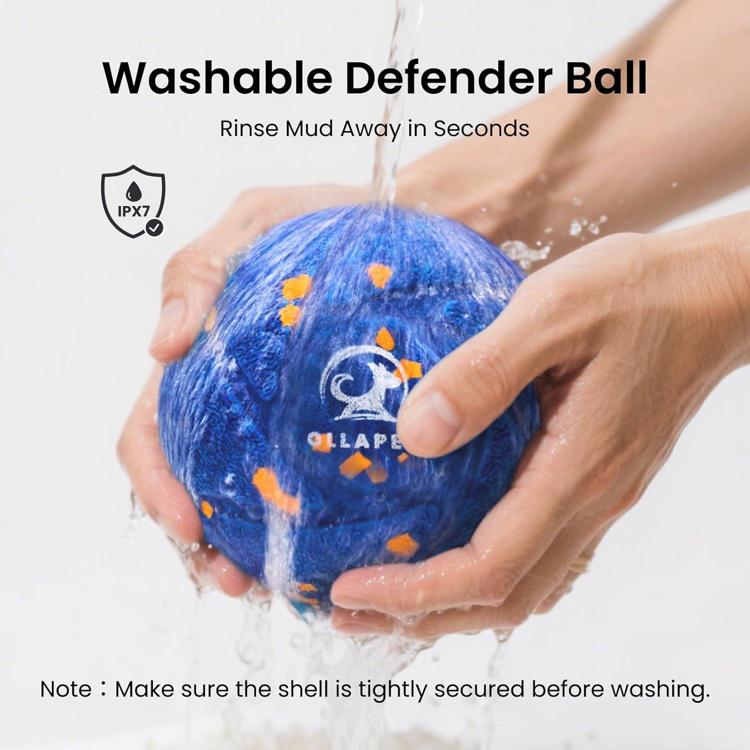 Pelota Interactiva para Perros Ollapet - 3 Modos, IPX7, 8.13 cm