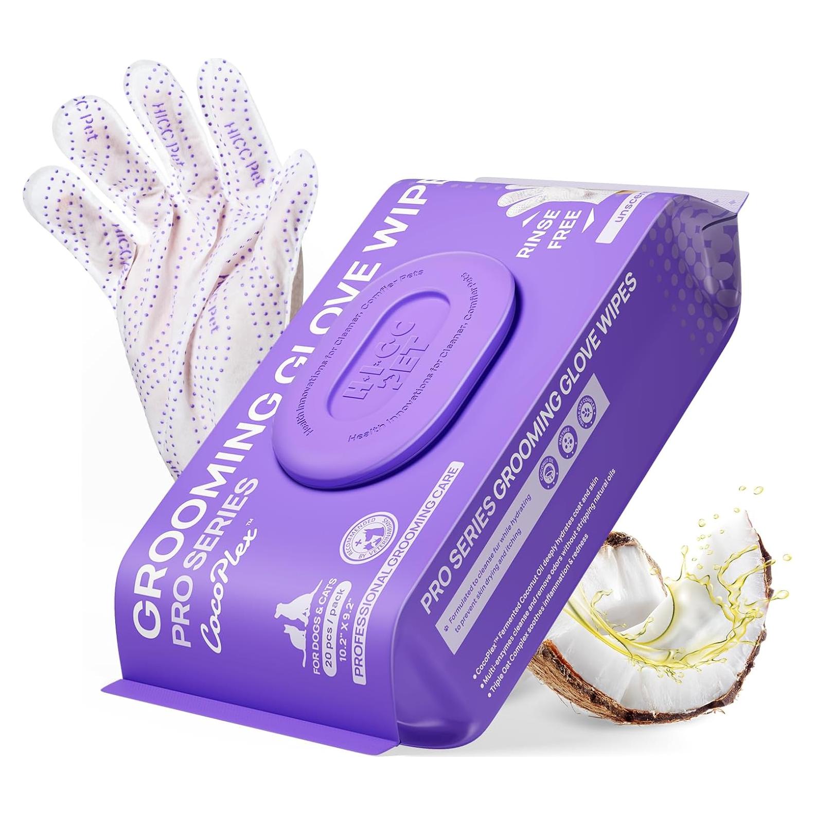 HICC PET Toallitas Hipoalergénicas para Mascotas 20 Pcs