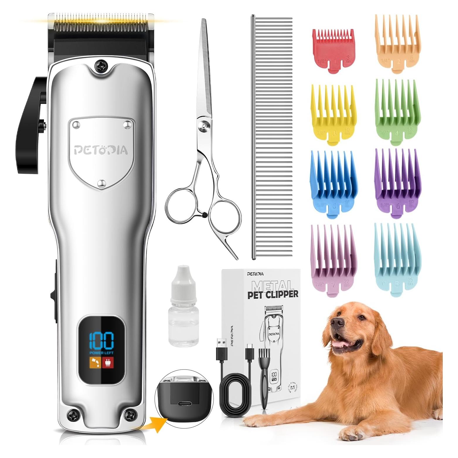 Cortadora de Pelo para Mascotas Petopia PC515 Recargable 55dB