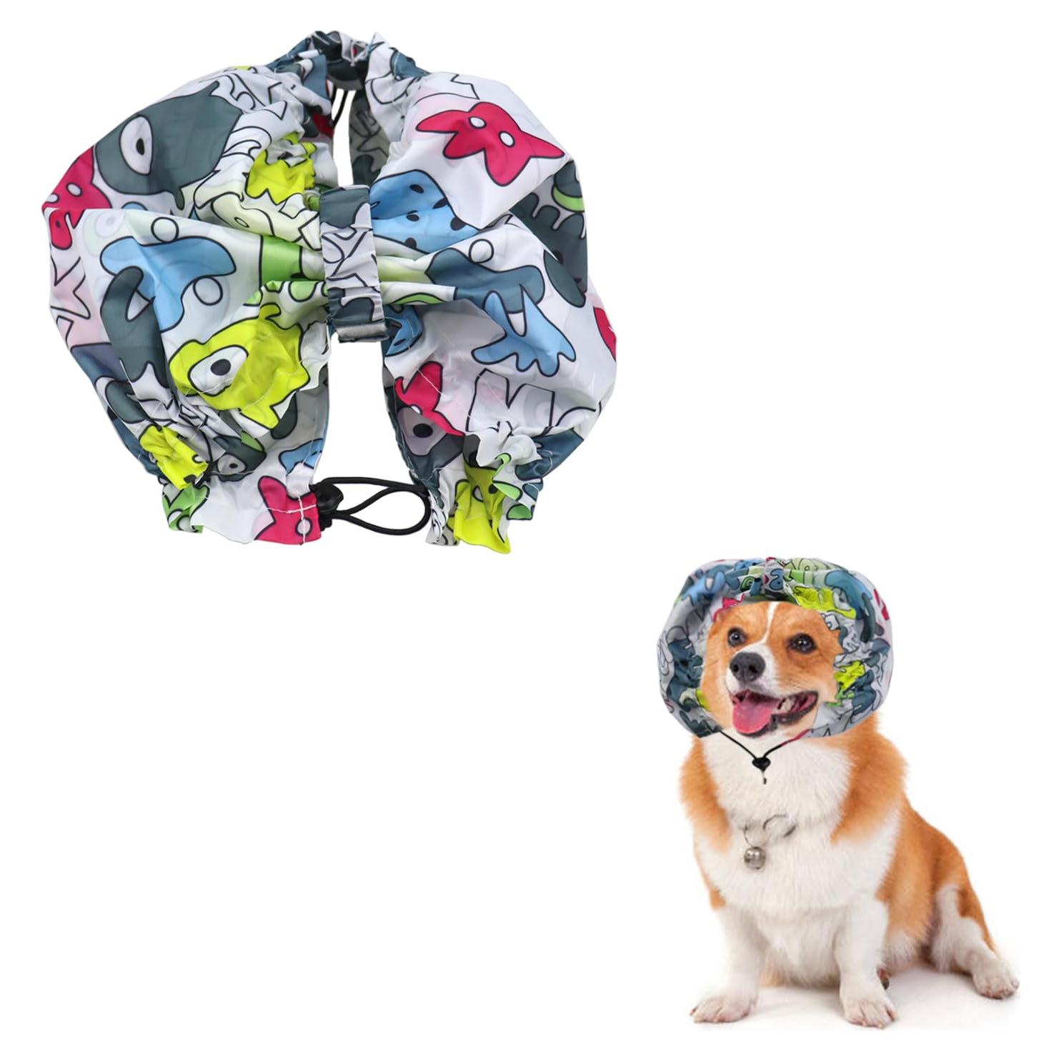 Gorro de Ducha Impermeable para Perros vomvomp - Ajustable