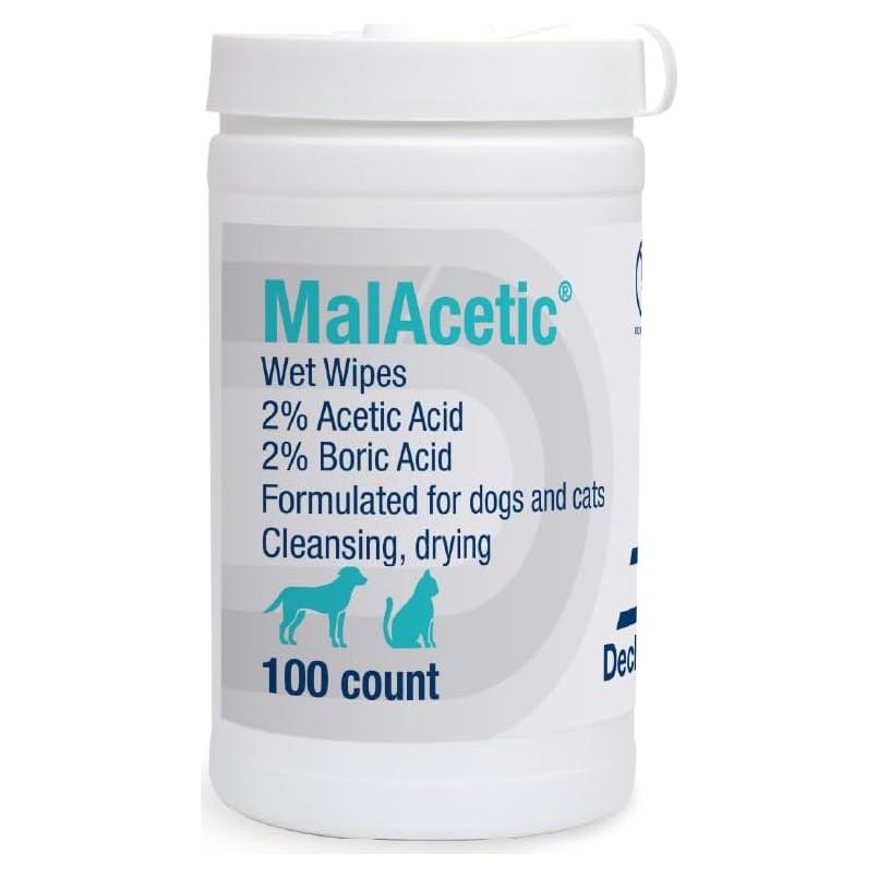 Toallitas Húmedas para Perros y Gatos Dechra 100 Unidades