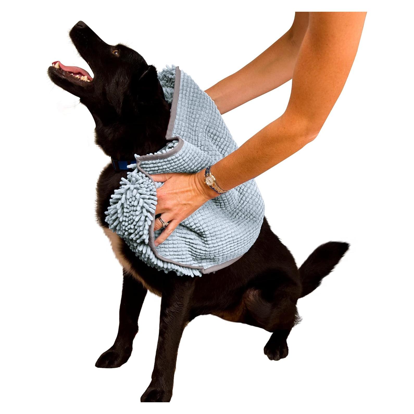 Toalla Super Shammy Soggy Doggy para Perros Gris 78.74x35.56 cm