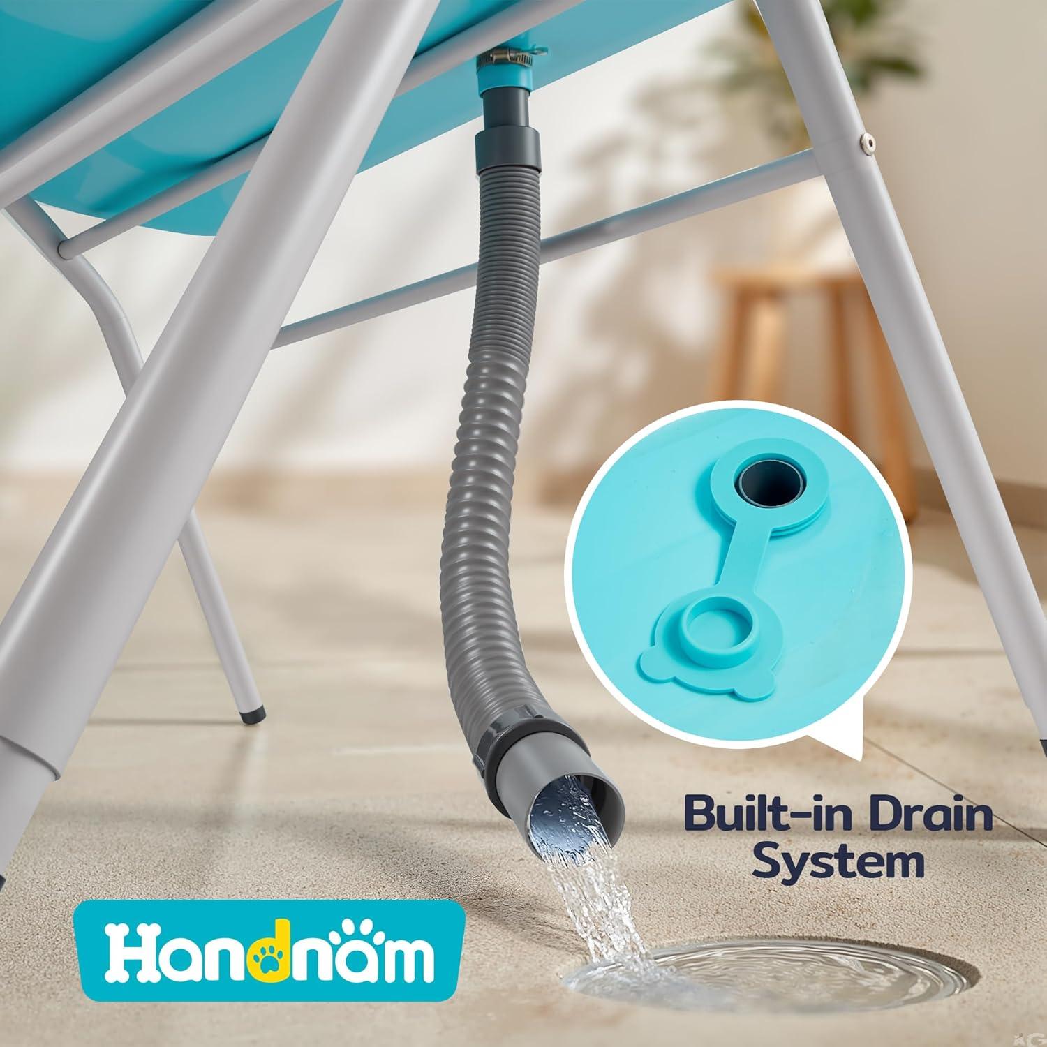 Bañera Elevada Plegable para Perros Handnam 91.4x53.3cm