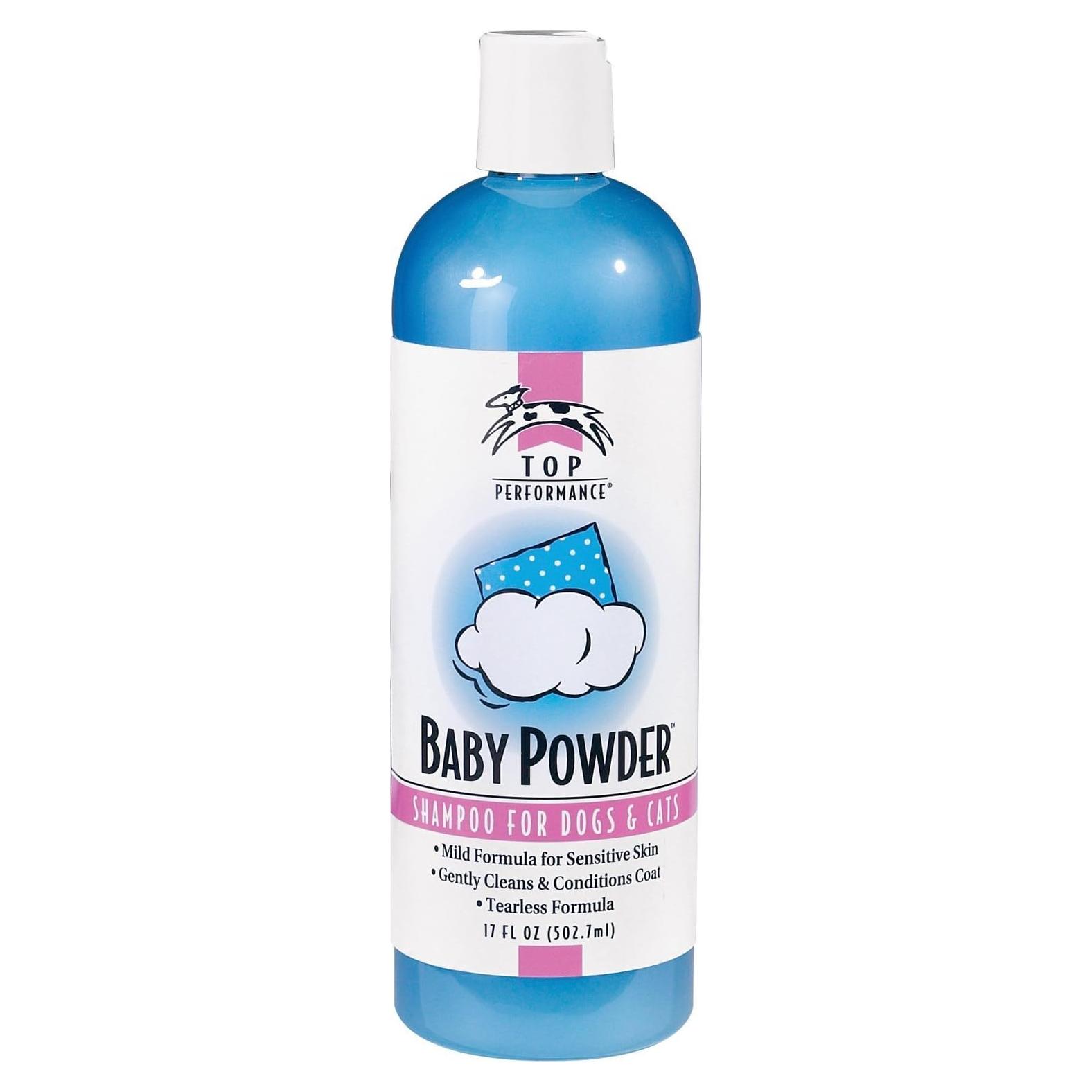 Champú para Mascotas Top Performance 482.8 g Aroma Talco Bebé