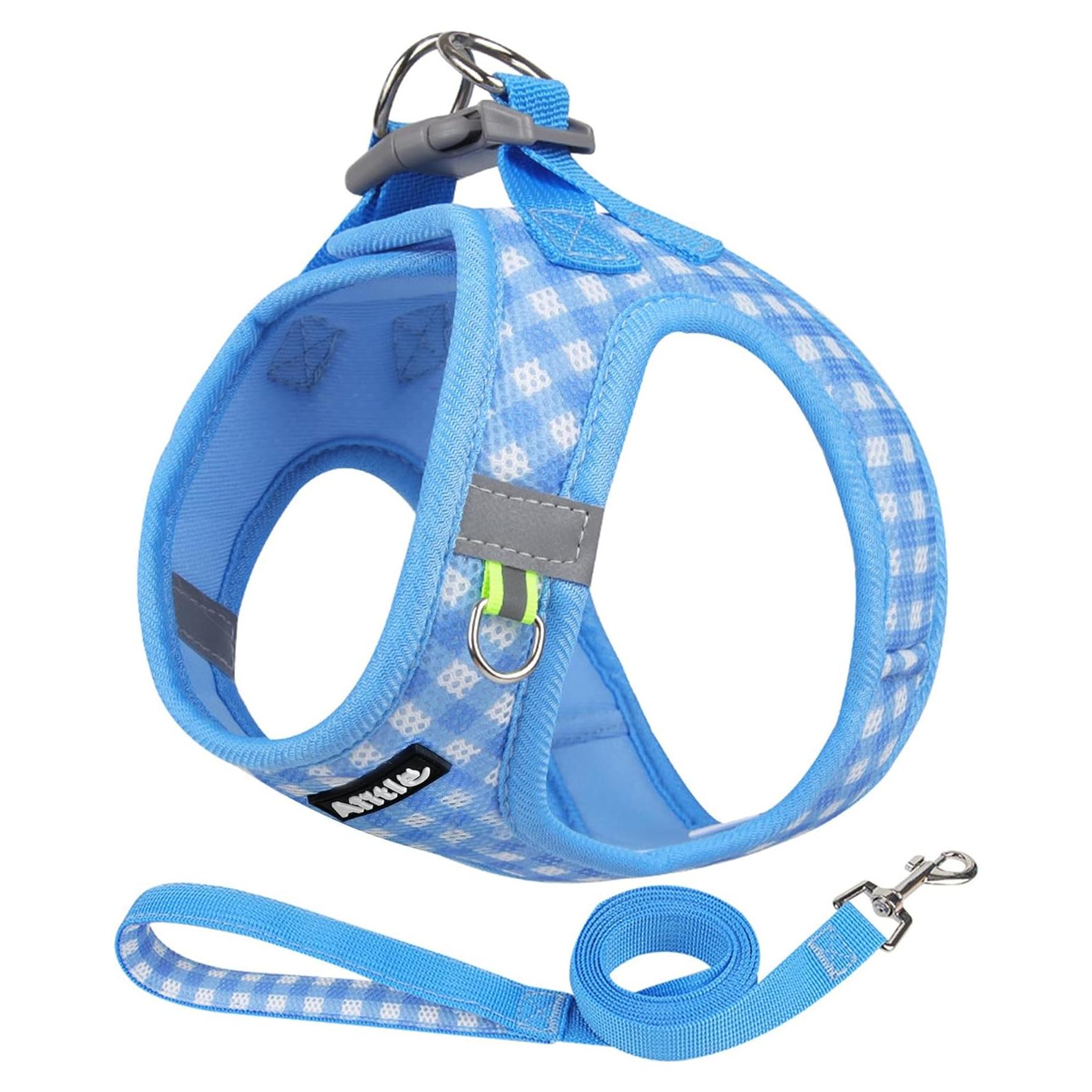 Arnés y Correa para Perros AIITLE Easy Walk Azul L