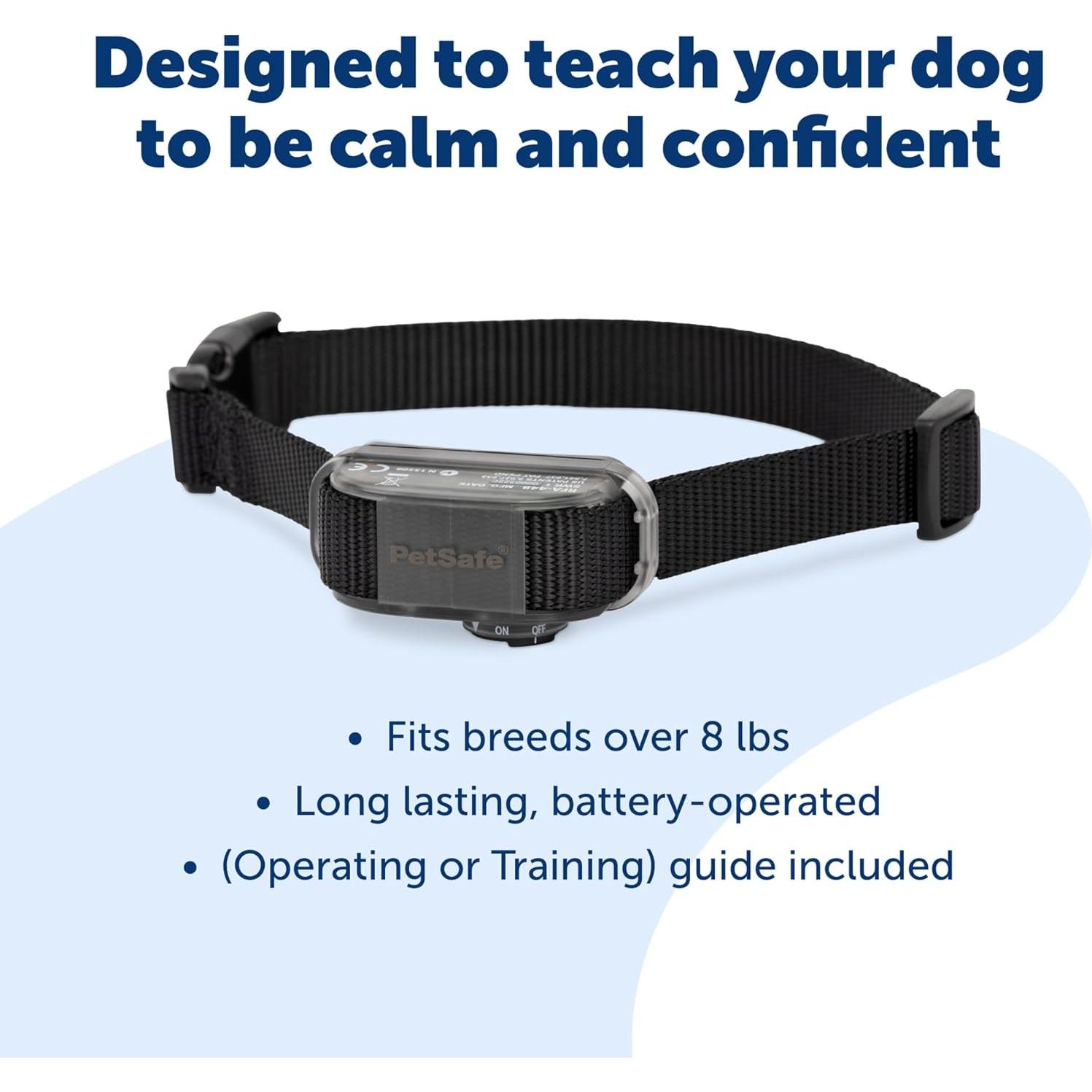 Collar Antiladridos PetSafe - Vibración Ajustable 10 Niveles