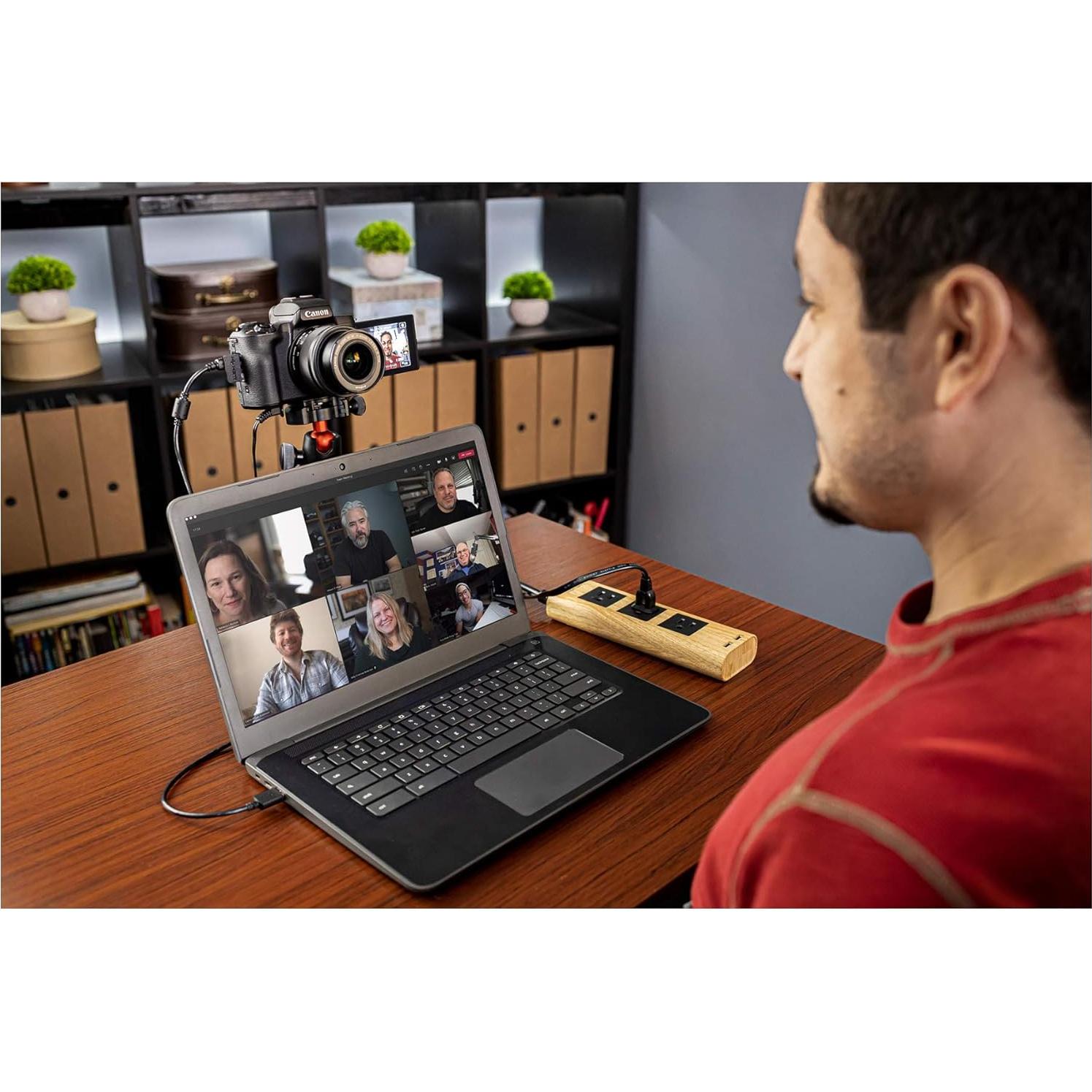 Kit Accesorios Webcam Canon EOS M - Adaptador CA-PS700, USB