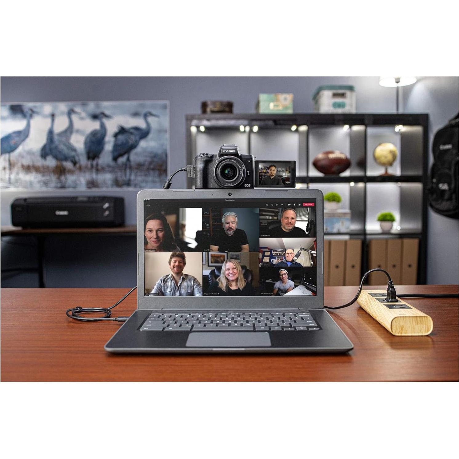 Kit Accesorios Webcam Canon EOS M - Adaptador CA-PS700, USB