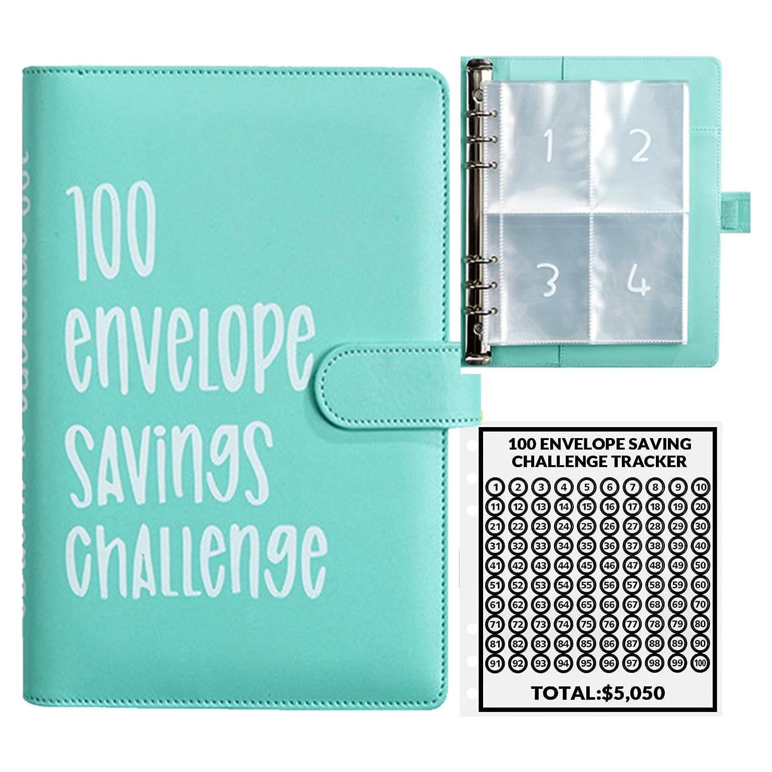 Carpeta de Ahorro AASLOB 100 Sobres Verde - Presupuesto Familiar