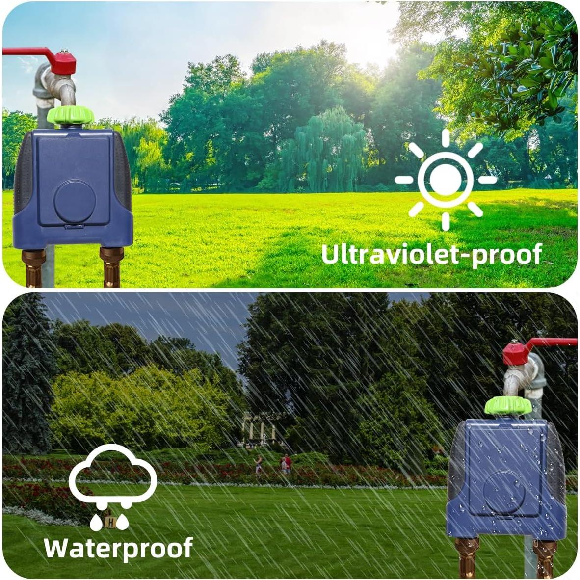 Temporizador de Riego Splanteen 2 Salidas Digital Impermeable