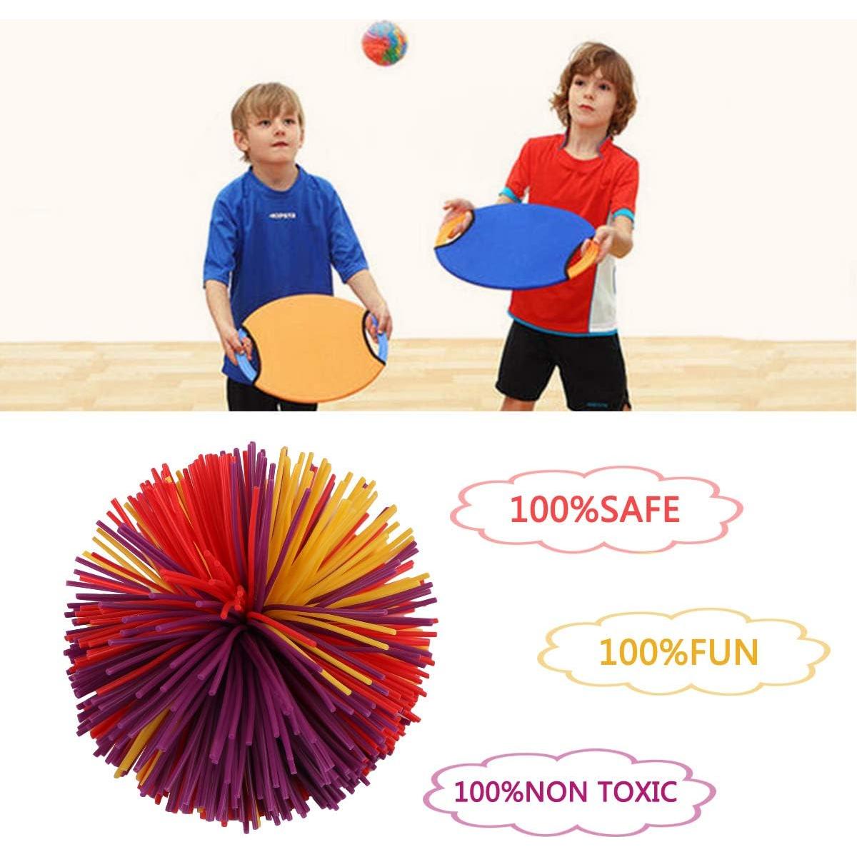 Pelotas Sensory Antiestrés Teqooza - 3 Unidades 6.5 cm