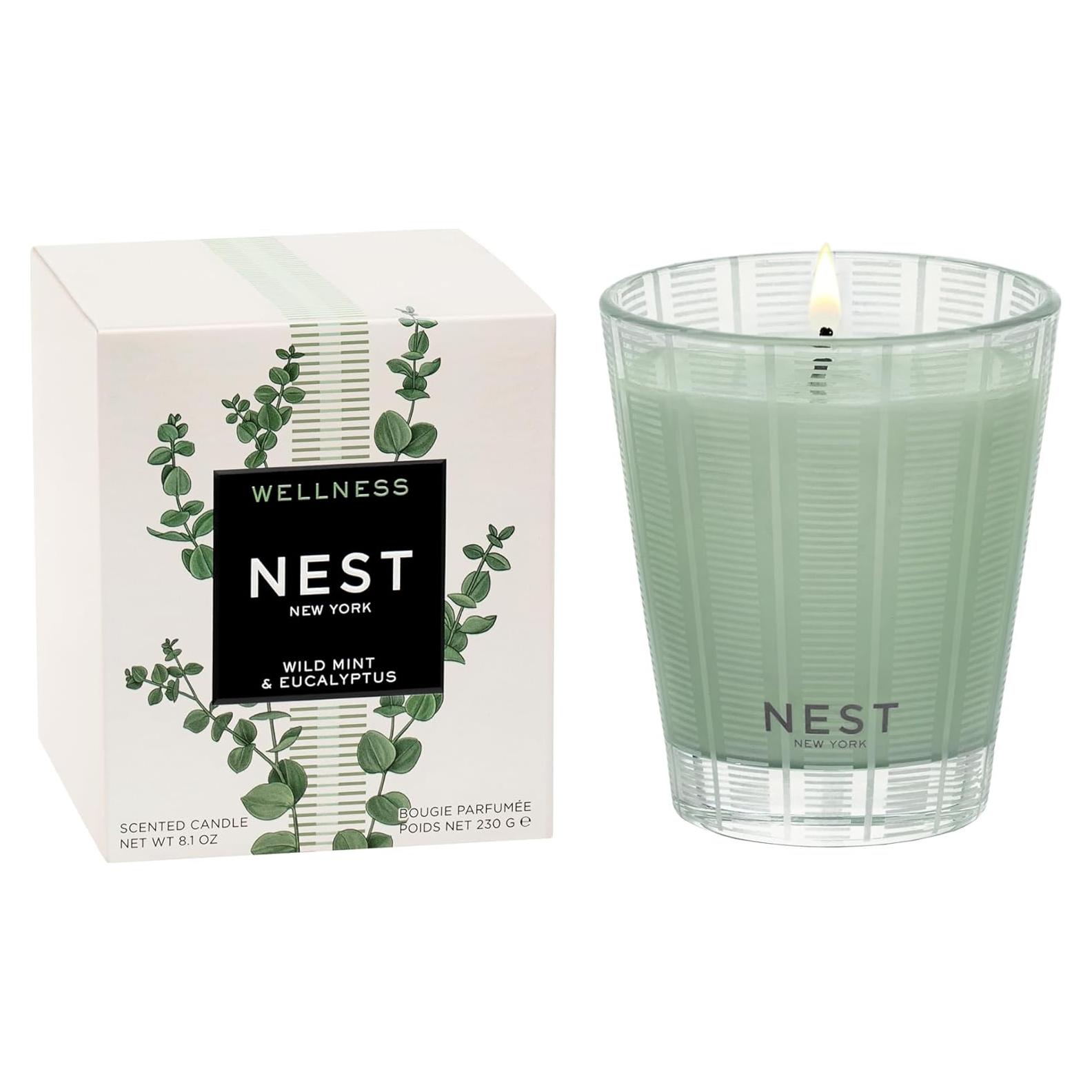 Vela Aromática NEST Nueva York 230 g Menta y Eucalipto