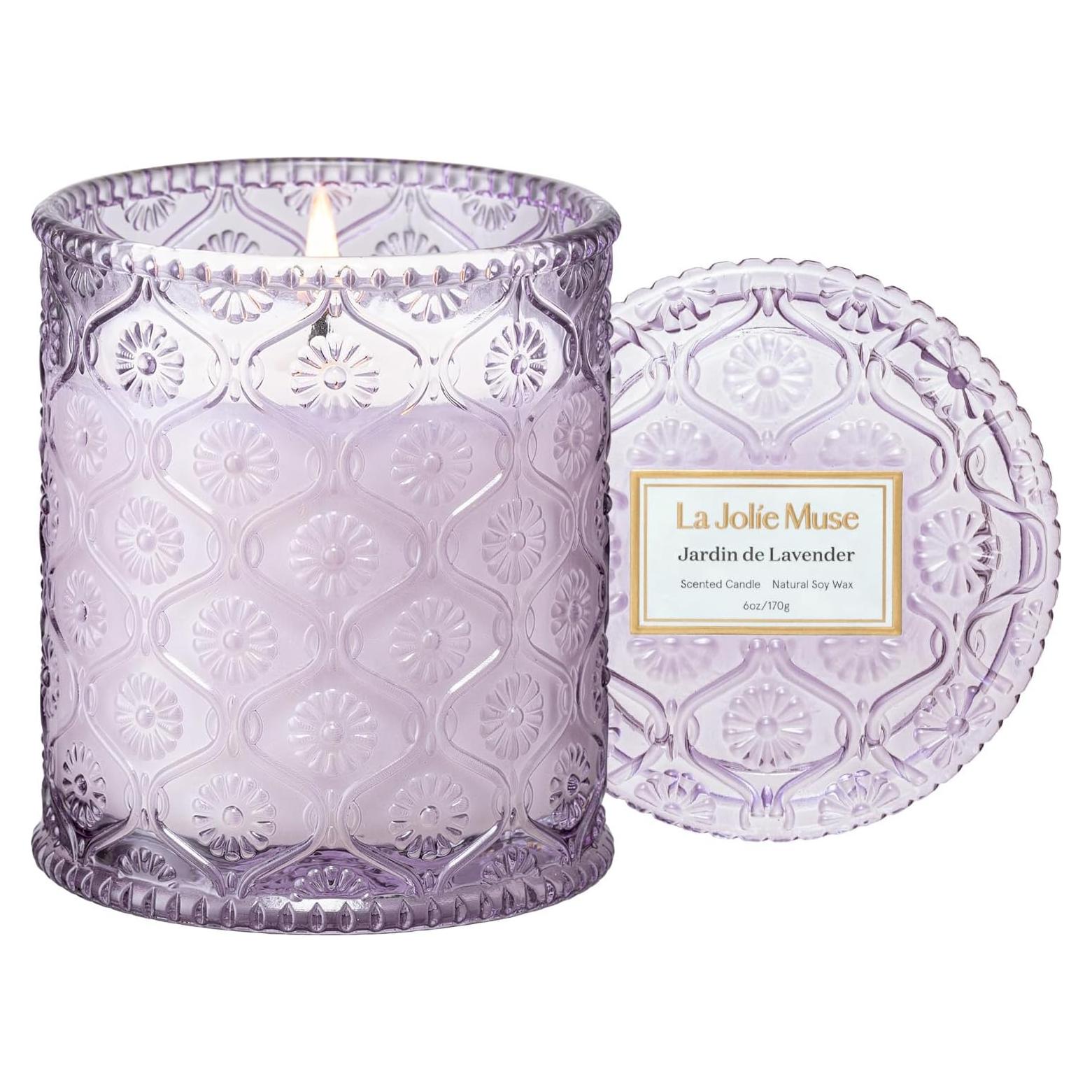 Vela Aromática de Lavanda LA JOLIE MUSE 170g - 40 Horas