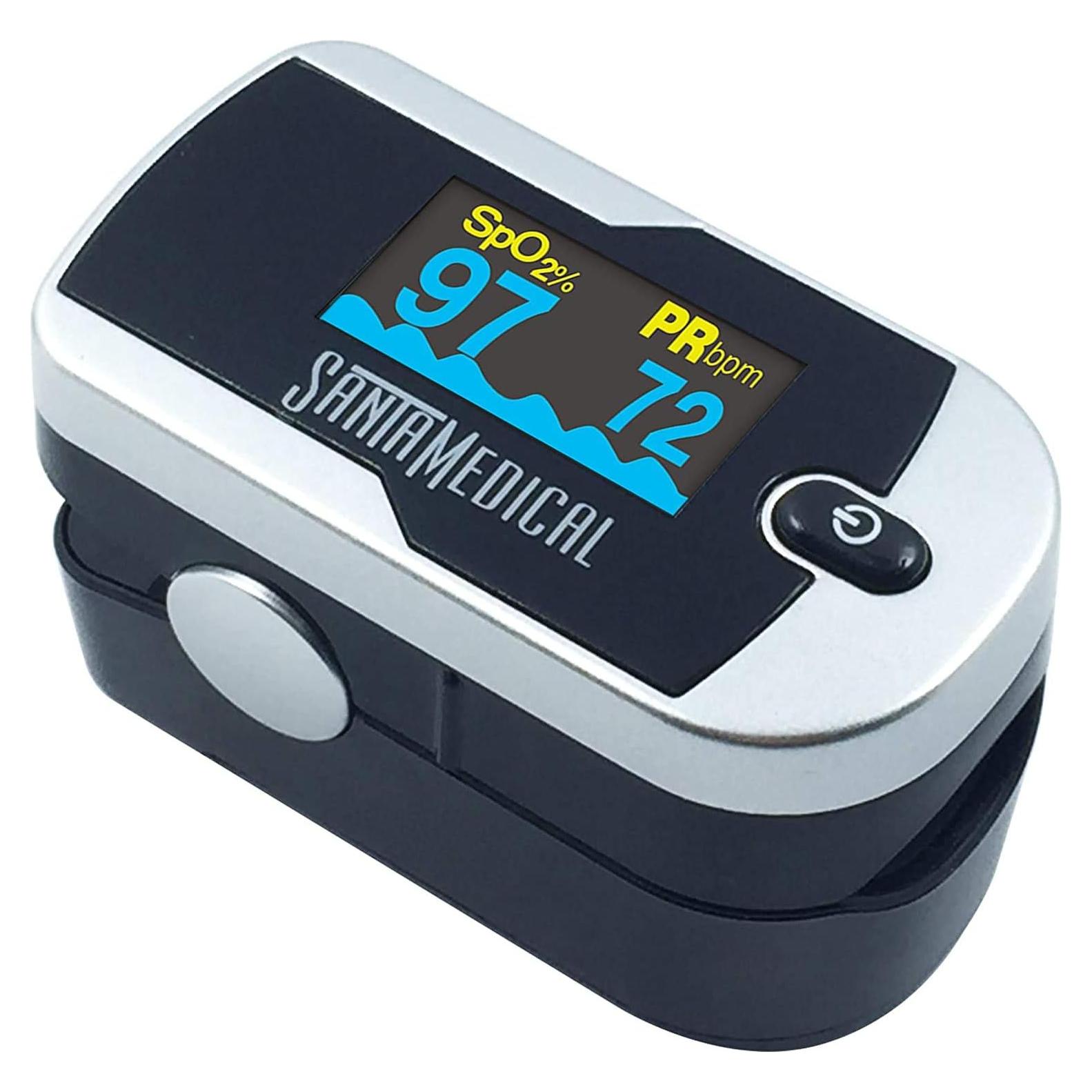 Oxímetro de Pulso Santamedical SM-1100S con Pantalla OLED