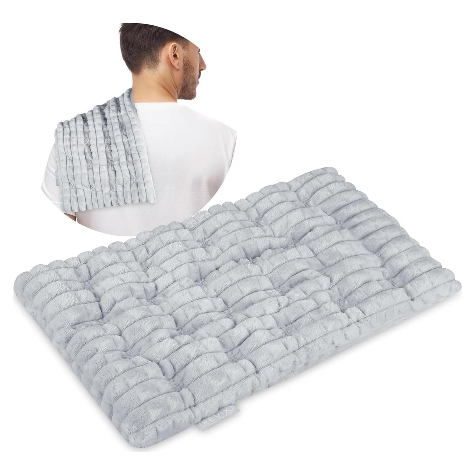 Almohadilla Térmica REVIX 15x30 cm para Microondas - Gris