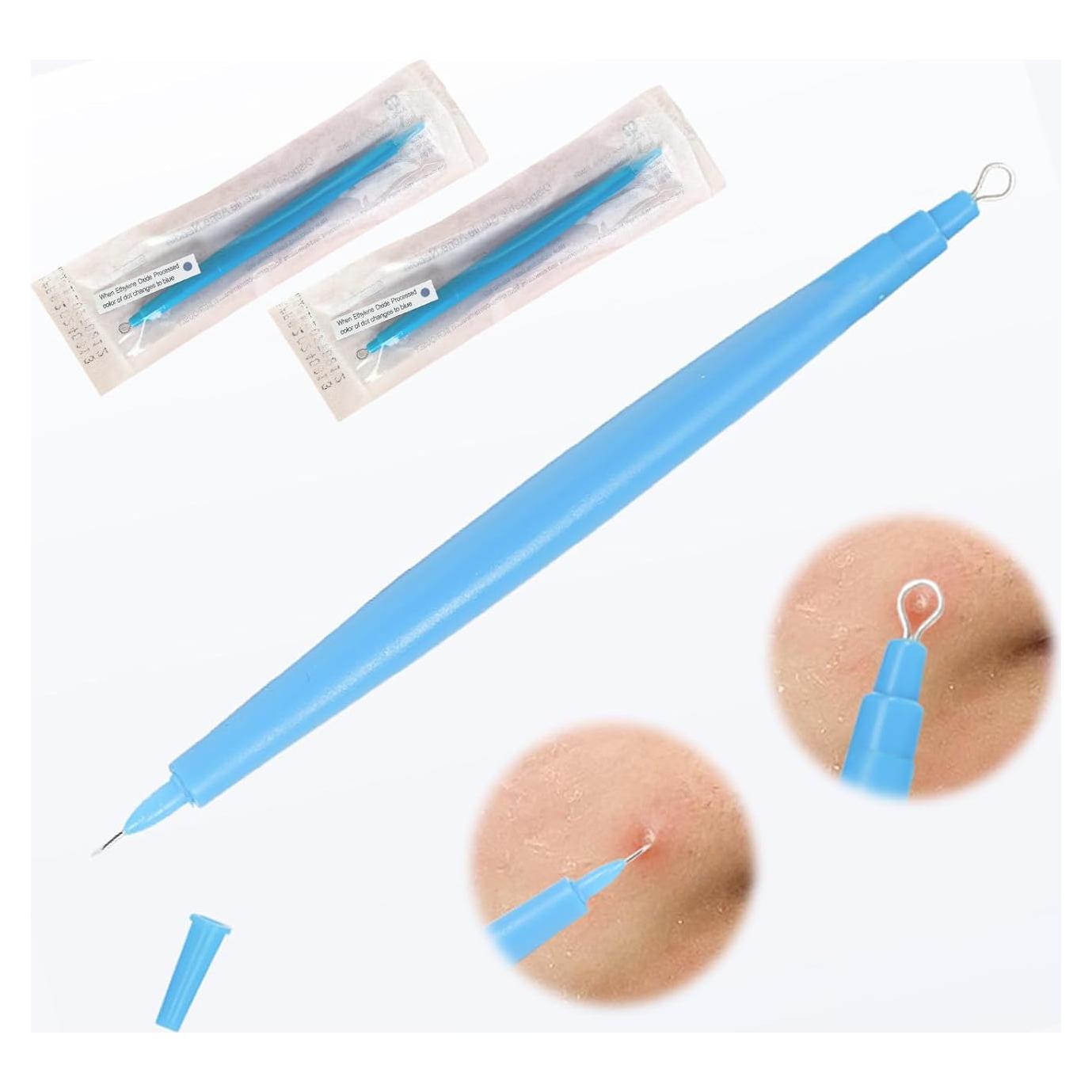 Paquete de 2 herramientas desechables estériles para acné BeiLaiSun