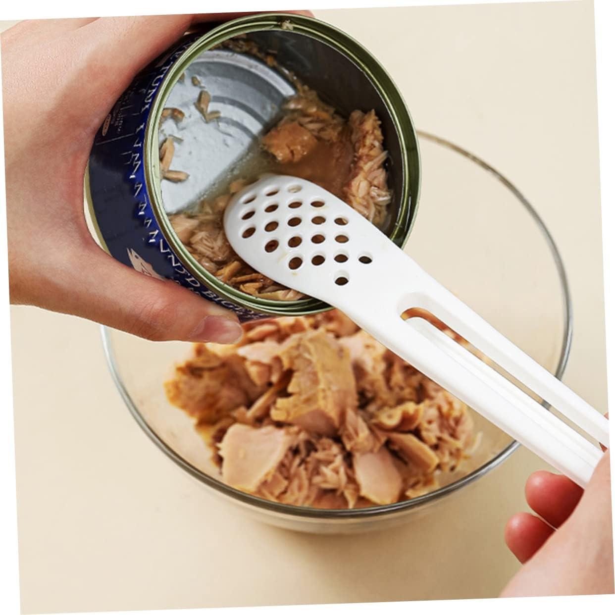 Cucharón Ranurado Ergonomico PRETYZOOM para Conservas 19.5cm