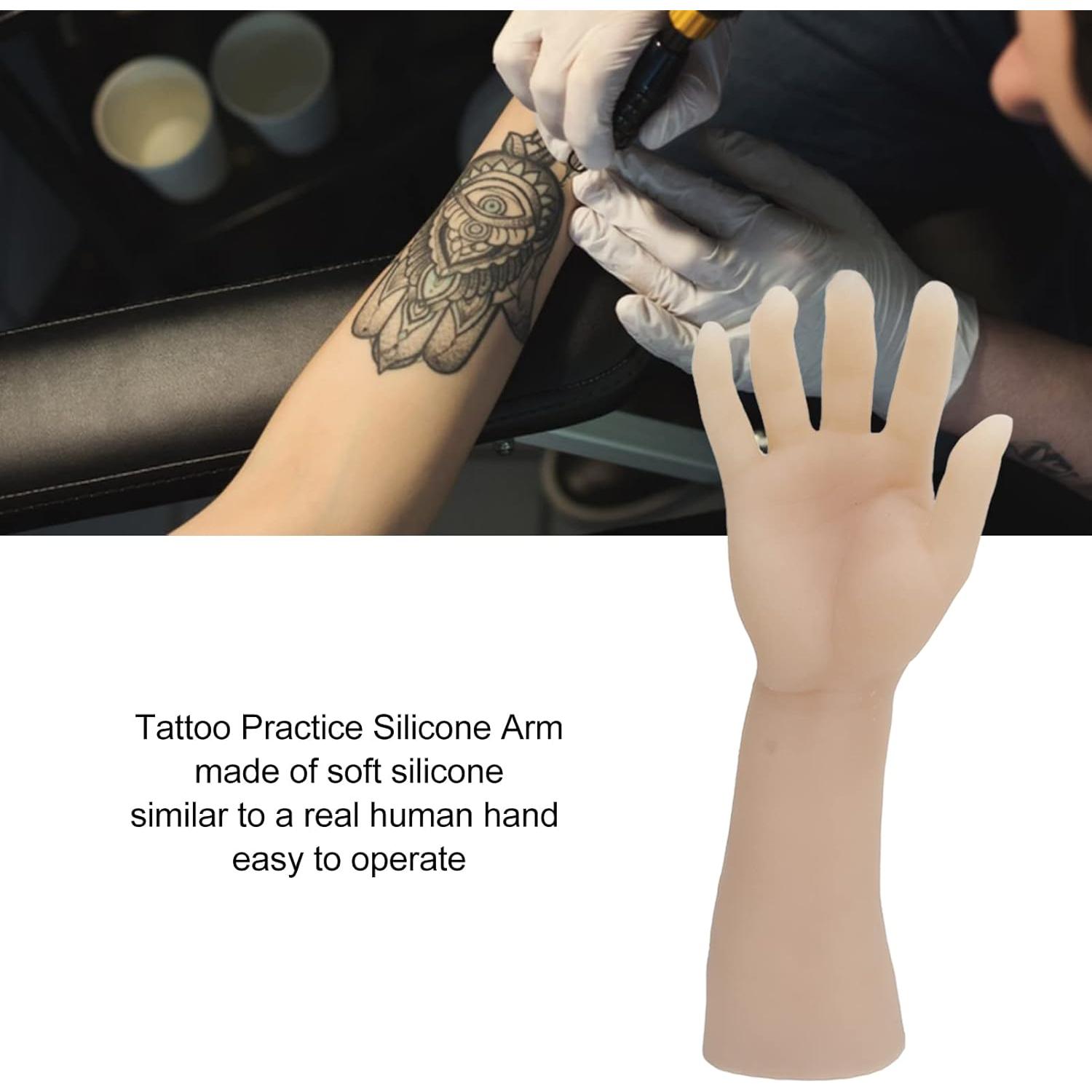 Brazo de Práctica de Silicona Suave Semme 35cm Mano Derecha