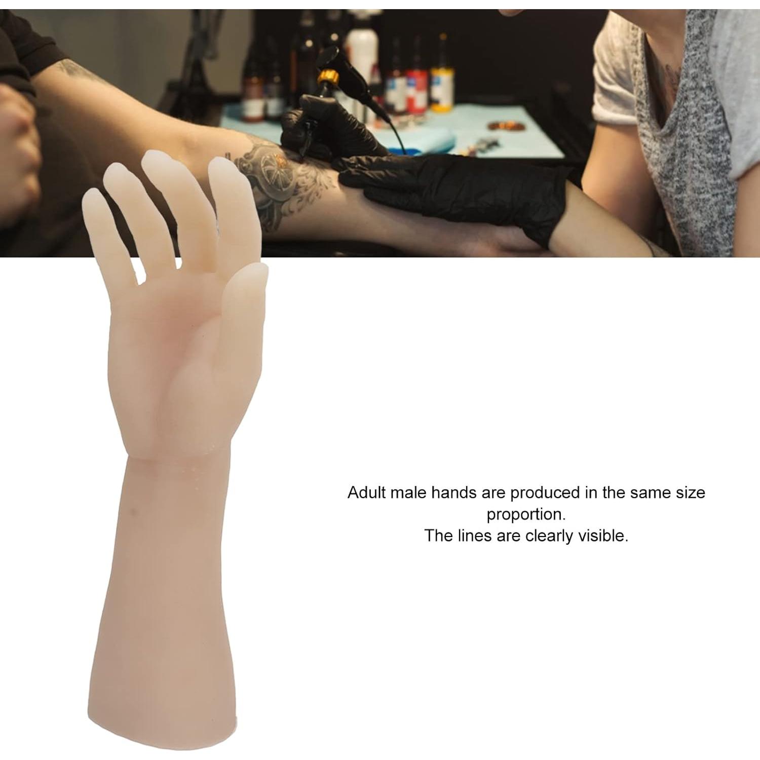 Brazo de Práctica de Silicona Suave Semme 35cm Mano Derecha