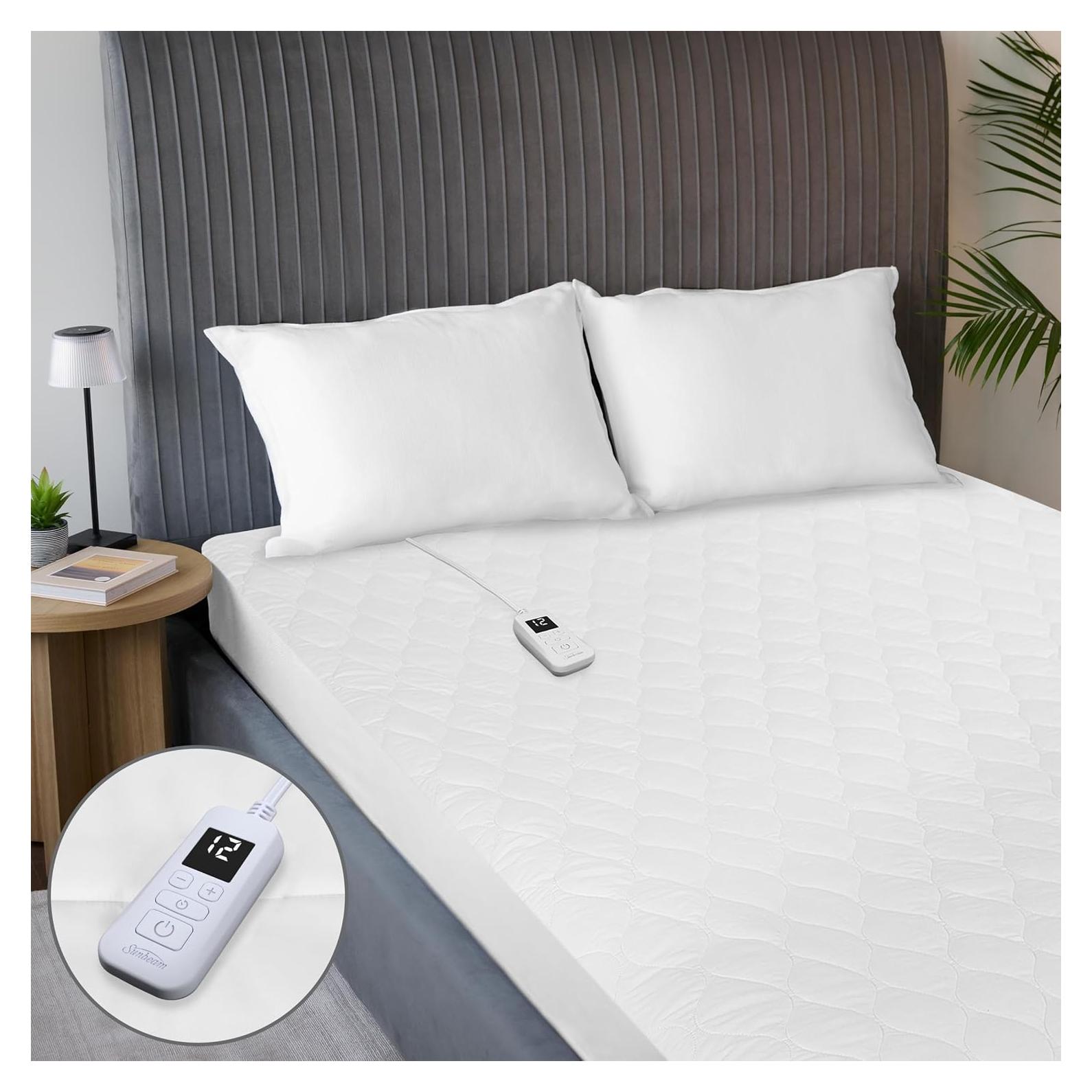 Protector de colchón calefaccionado Sunbeam Individual 99x191 cm
