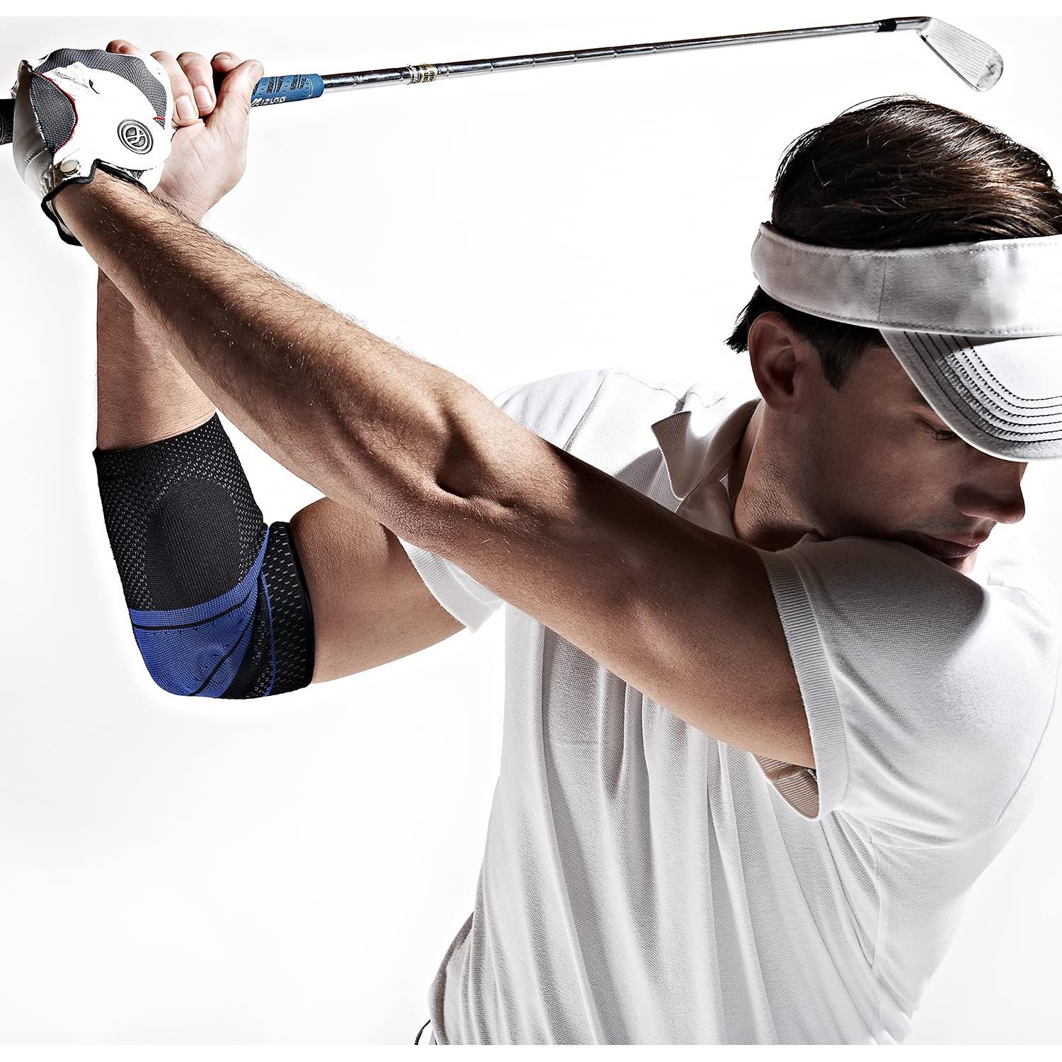 Soporte de Codo Bauerfeind EpiTrain - Compresión Dirigida - Talla 0 - Negro