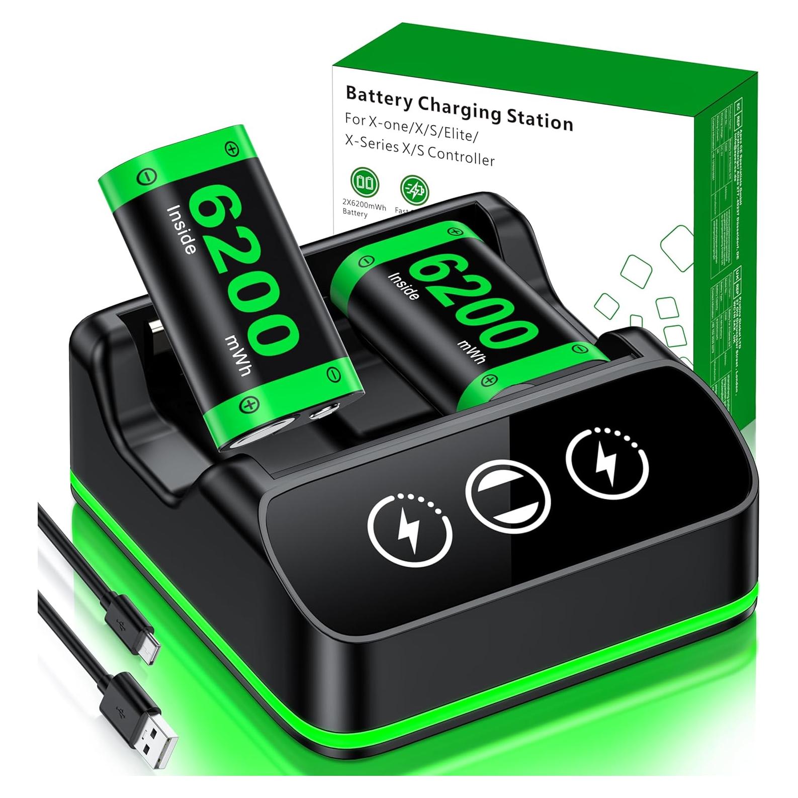 Paquete de Batería Recargable 6200mWh DINOSTRIKE para Xbox