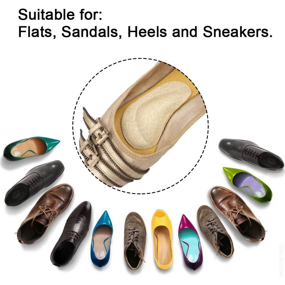 Plantillas de soporte para arco Dr. Foot - Alivio dolor pies planos