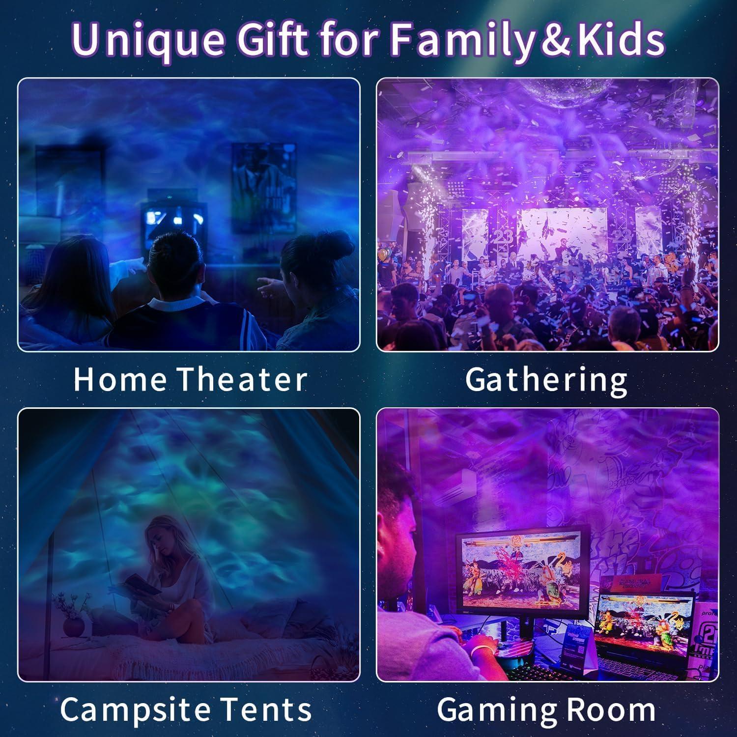 Proyector de Luz Nocturna CHLORANTHUS CY-01 LED Bluetooth