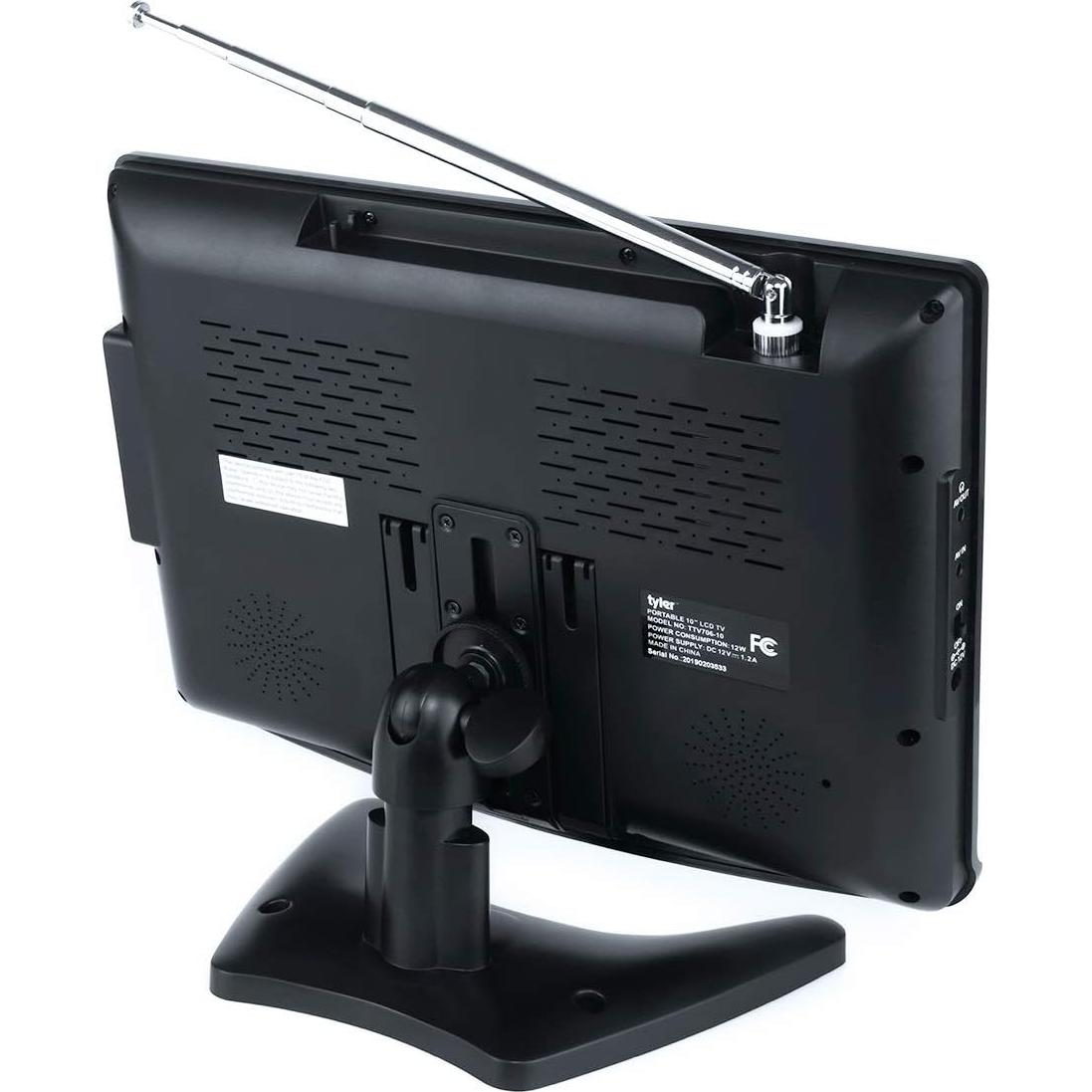 Televisor Portátil TYLER TTV706 10" 1080P LCD con HDMI y USB