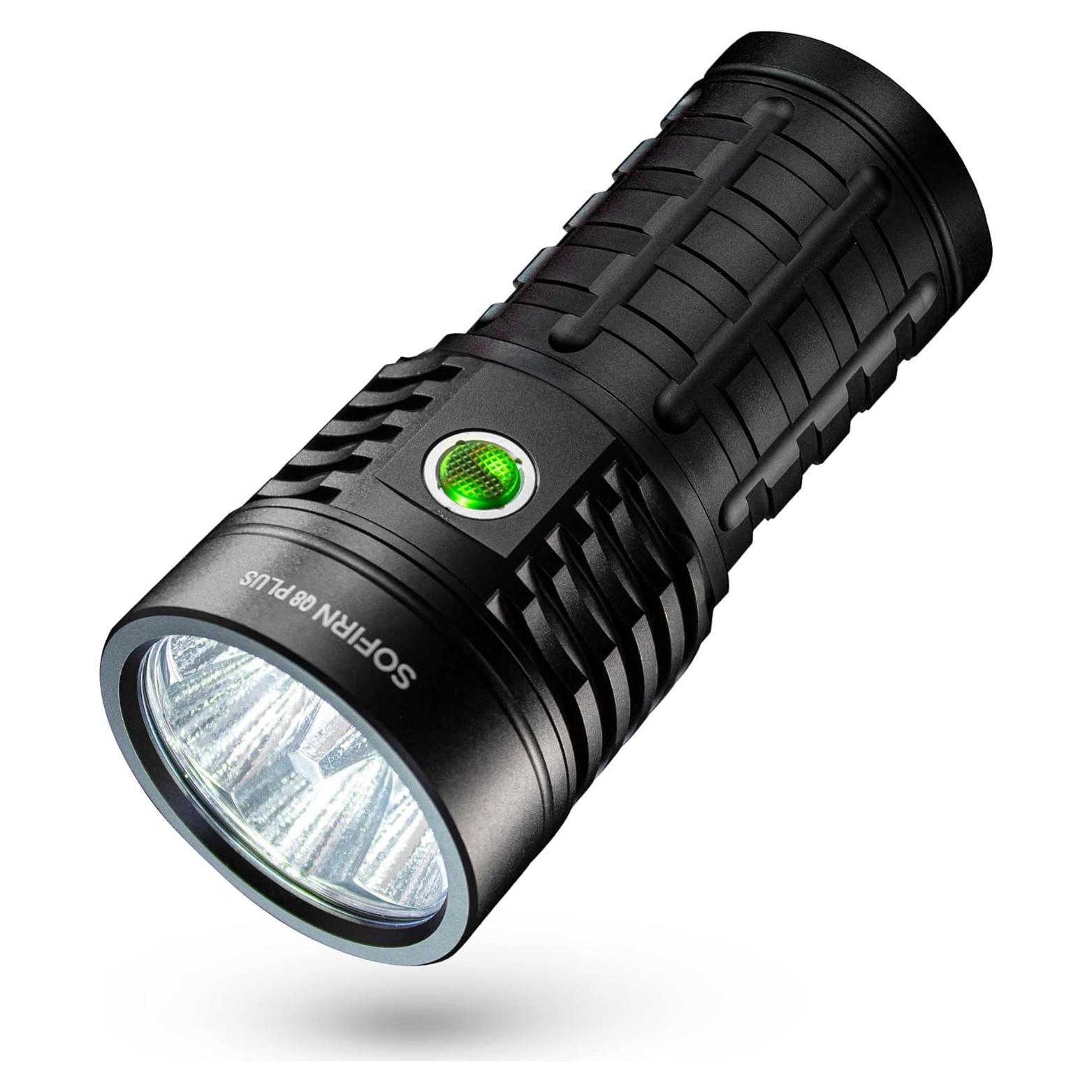 Linterna Sofirn Q8 Plus 16000 Lúmenes 554 Metros Resistente Agua