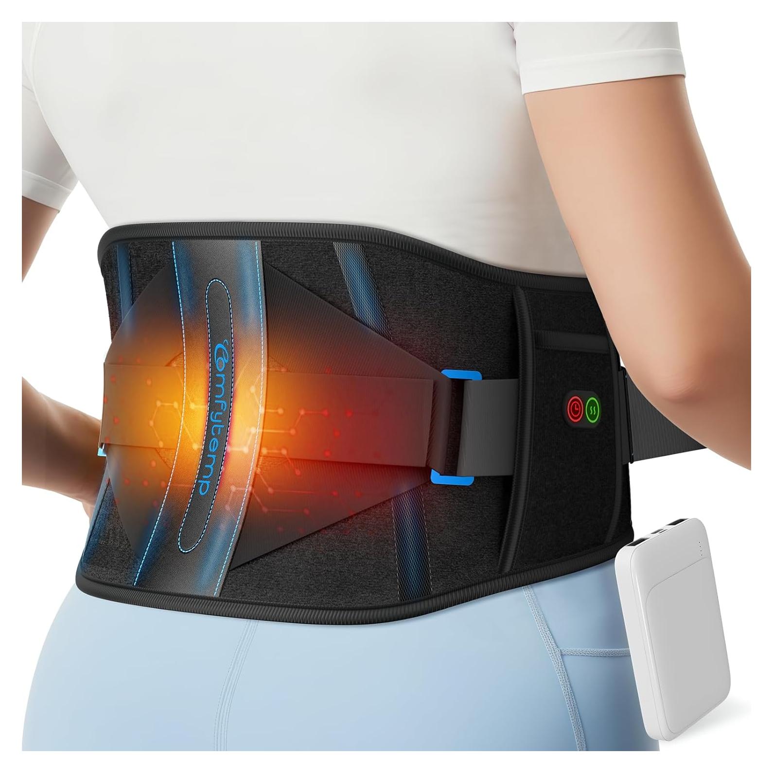 Almohadilla Térmica Inalámbrica Comfytemp 132 cm Soporte Lumbar