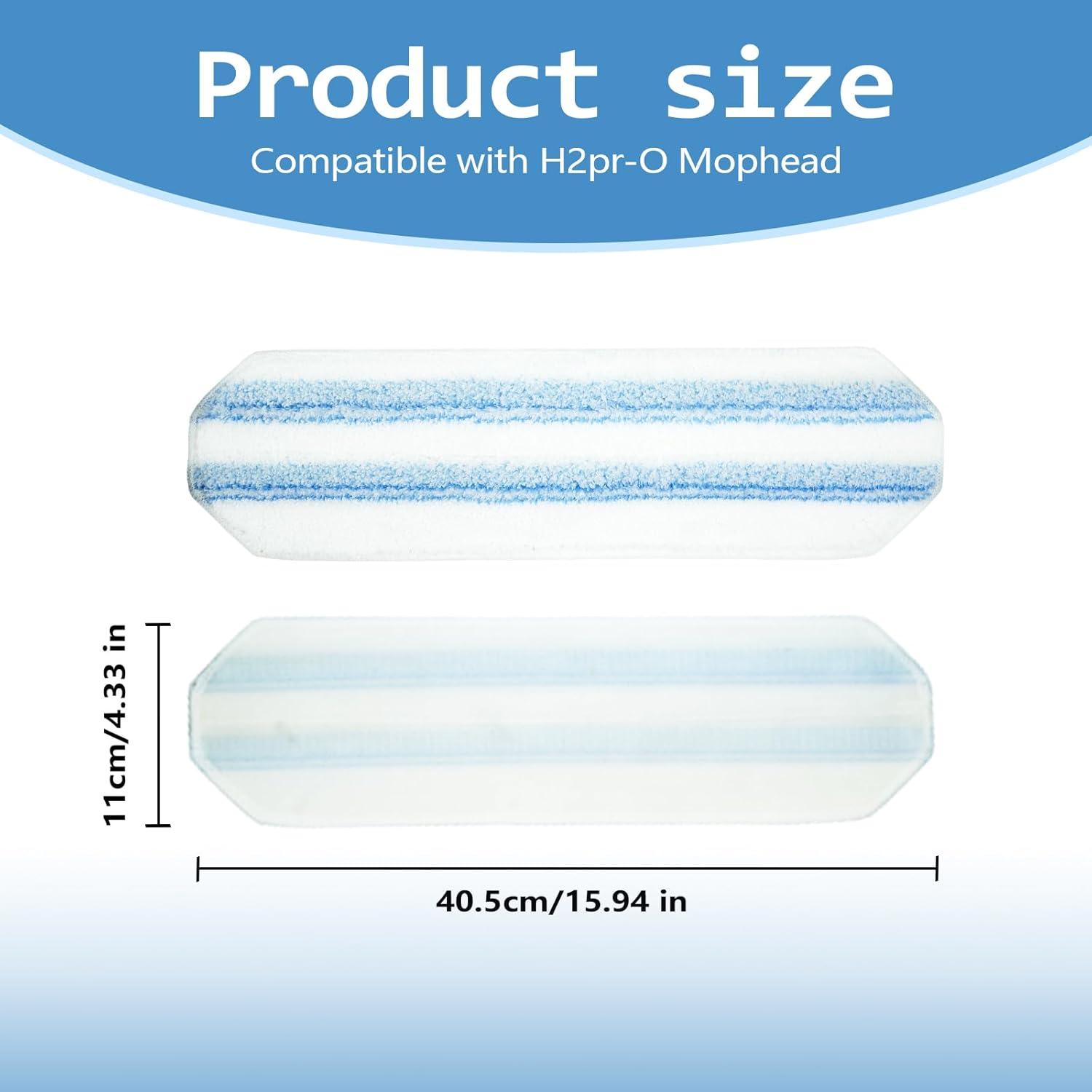 Paquete de 6 almohadillas de microfibra Ocedar H2Pro lavables