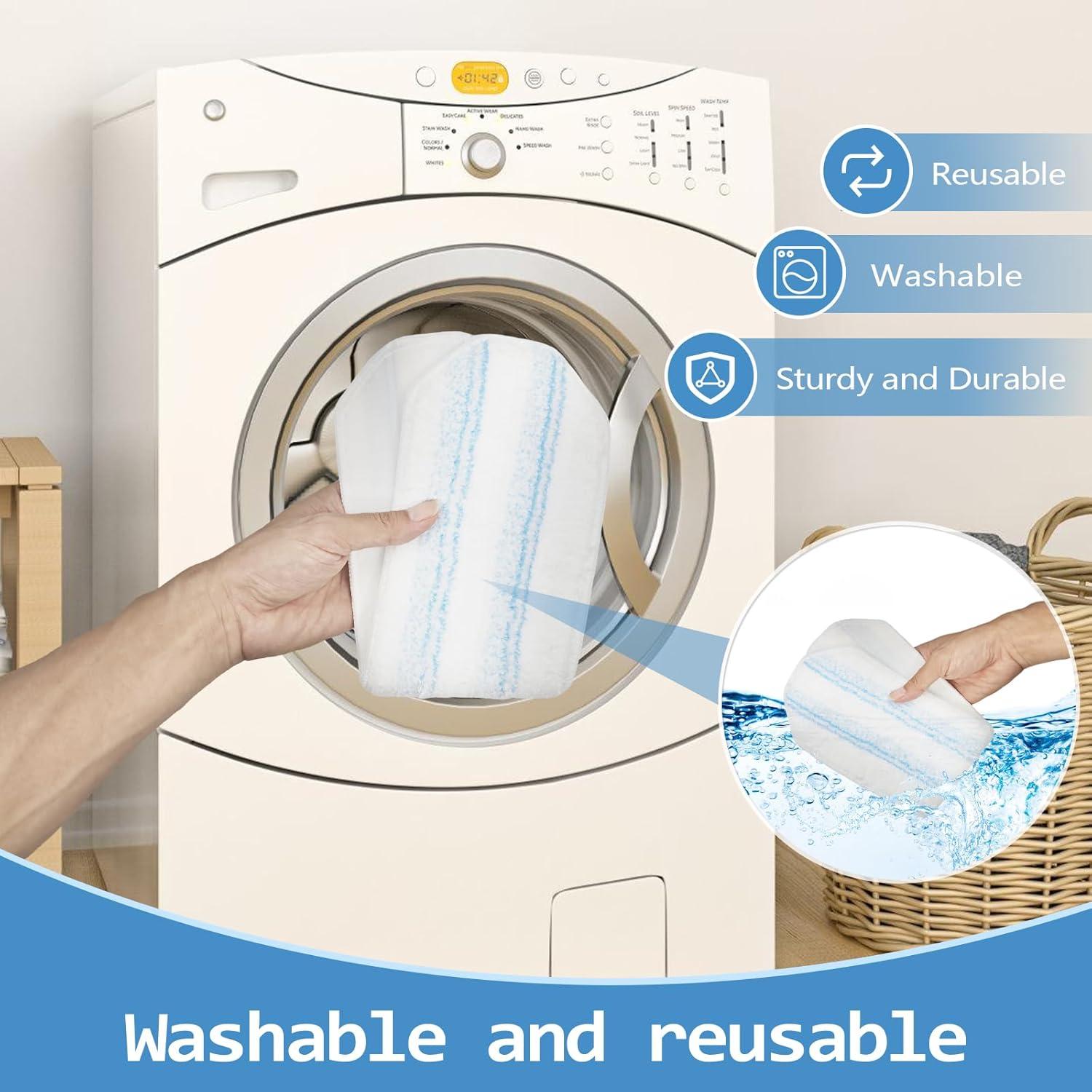 Paquete de 6 almohadillas de microfibra Ocedar H2Pro lavables