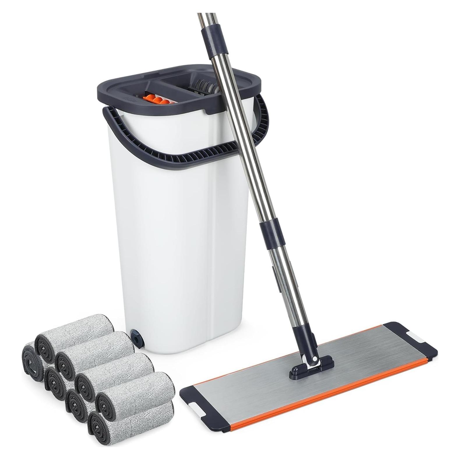 Mopa EasyWring con Cubo y Escurridor WFJINHAN 40.6 cm