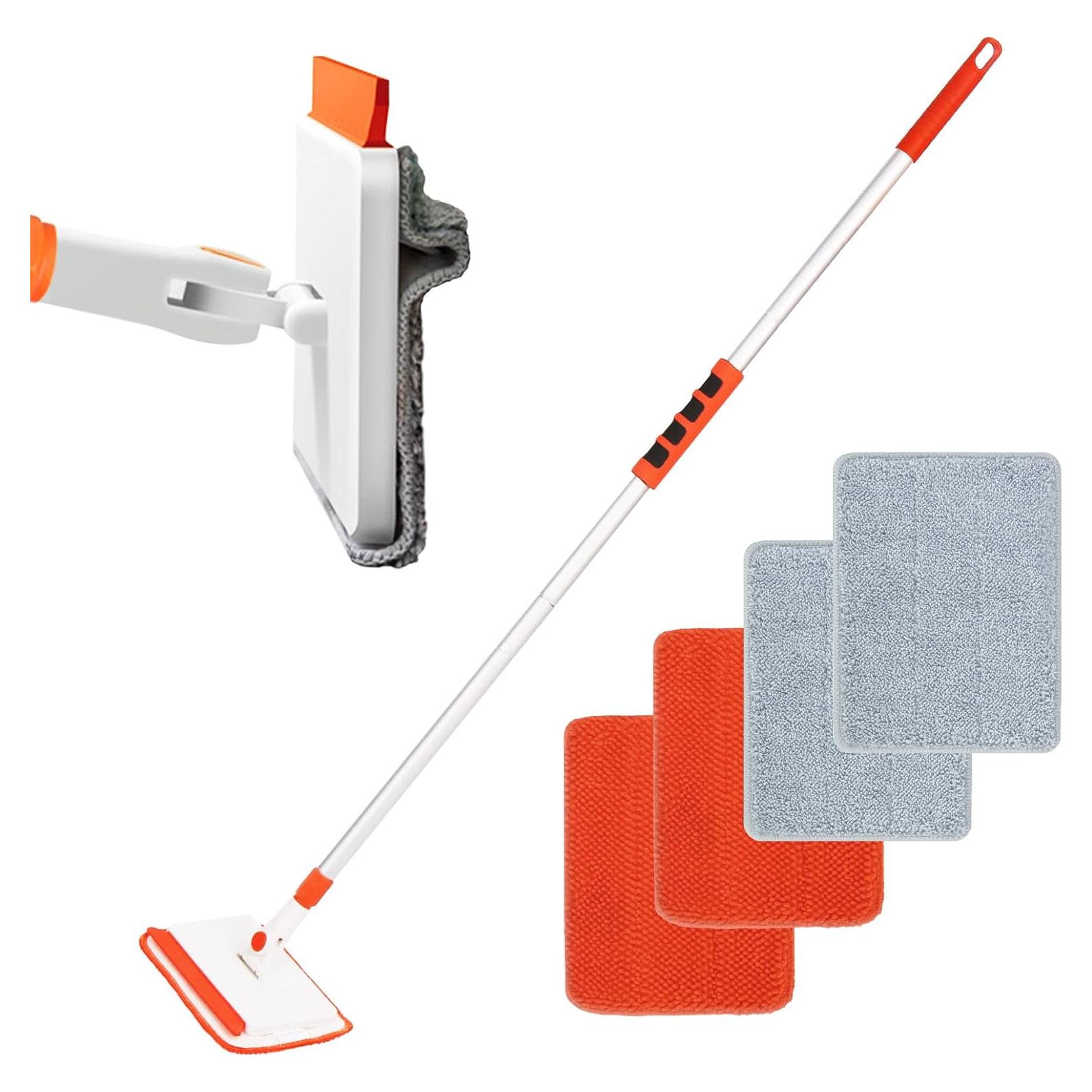 Herramienta de limpieza de zócalos QAestfy con mango 124 cm