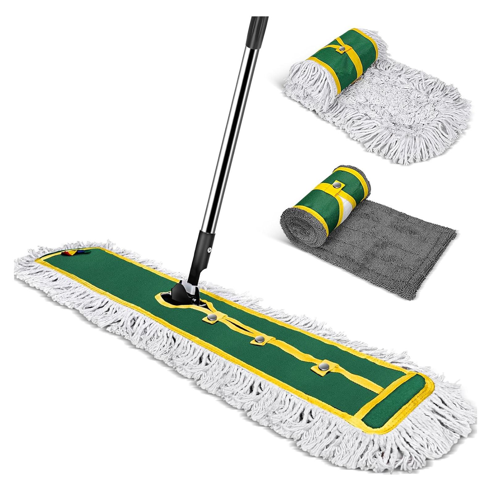 Mopa de Polvo MASTERTOP 106.68 cm con Mango Largo y Almohadillas
