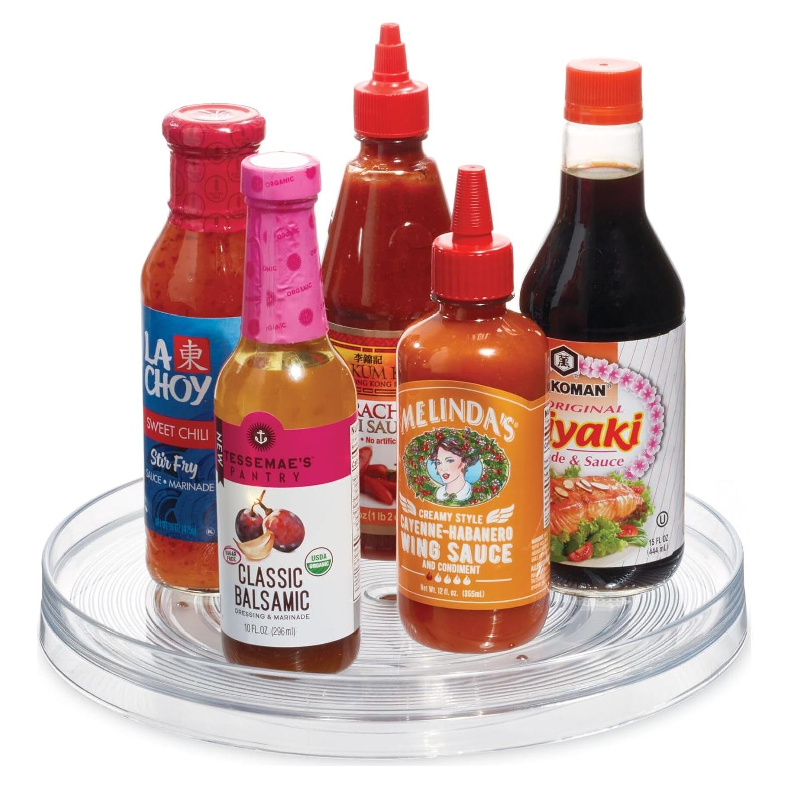 Organizador Giratorio iDesign Linus 28 cm Plástico Reciclado