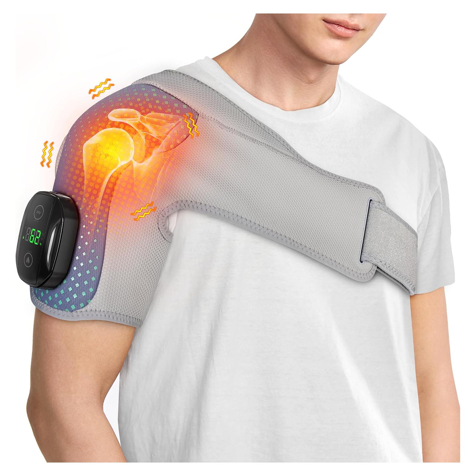 Funda Calentada Masajeador Inalámbrico YUANBO para Hombros