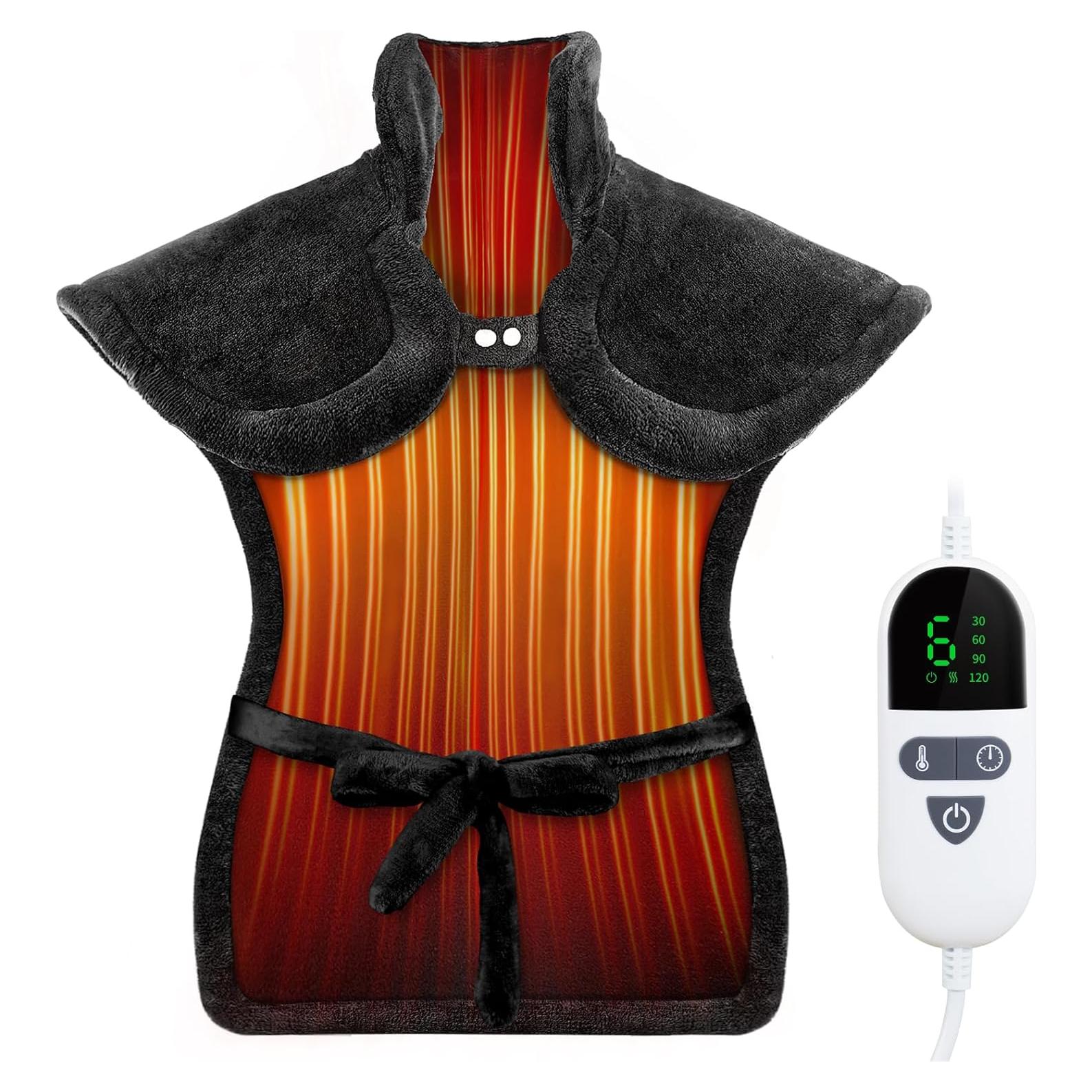 Almohadilla Calefactora Eléctrica LANVA 61x84cm 6 Niveles Calor