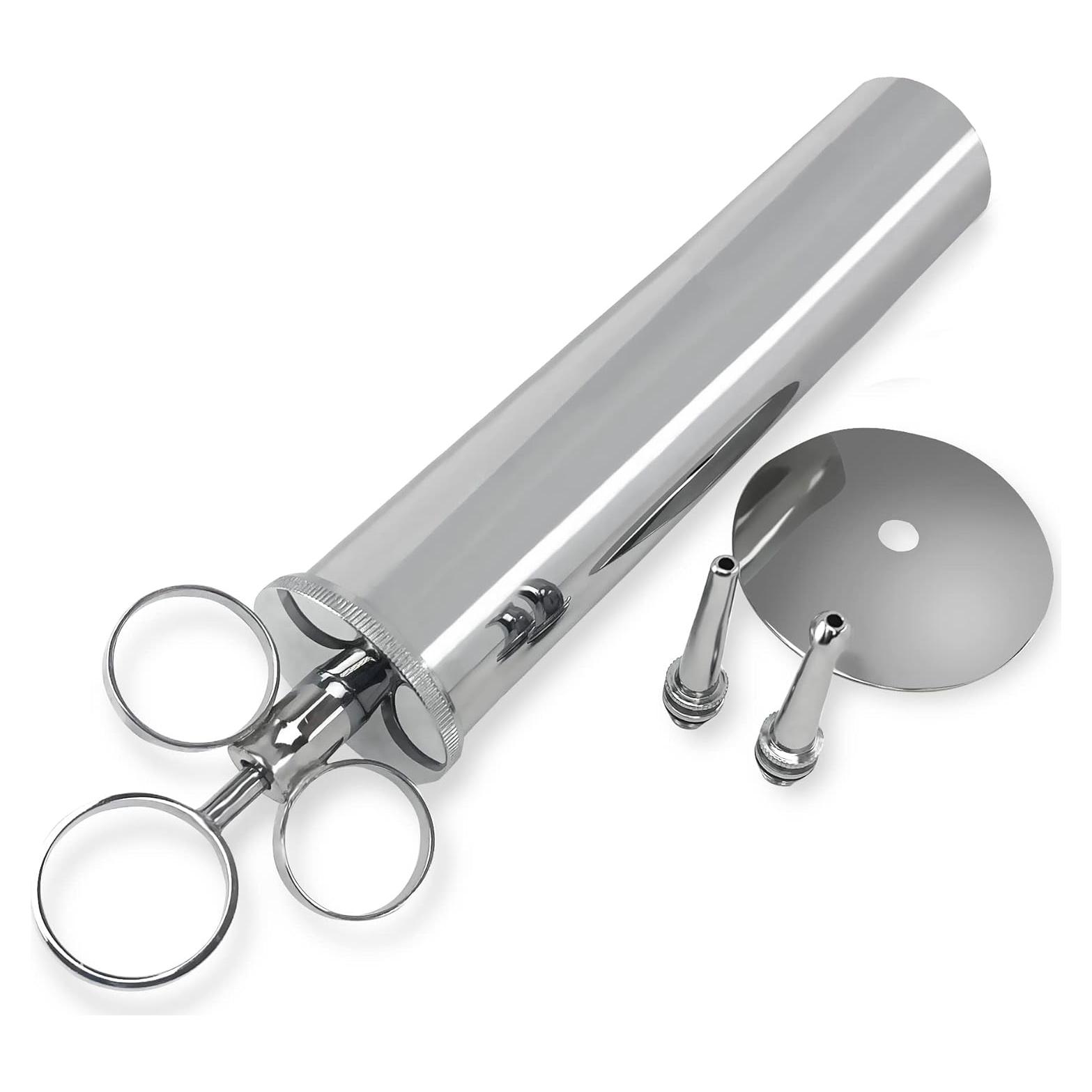 Jeringa de Remoción de Cerumen DEXSUR - Acero Inoxidable 226 g