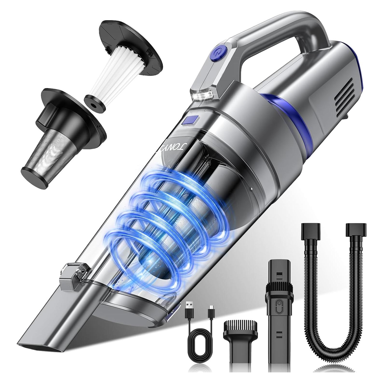 Aspiradora de Mano JONYJ Inalámbrica 16000PA Recargable