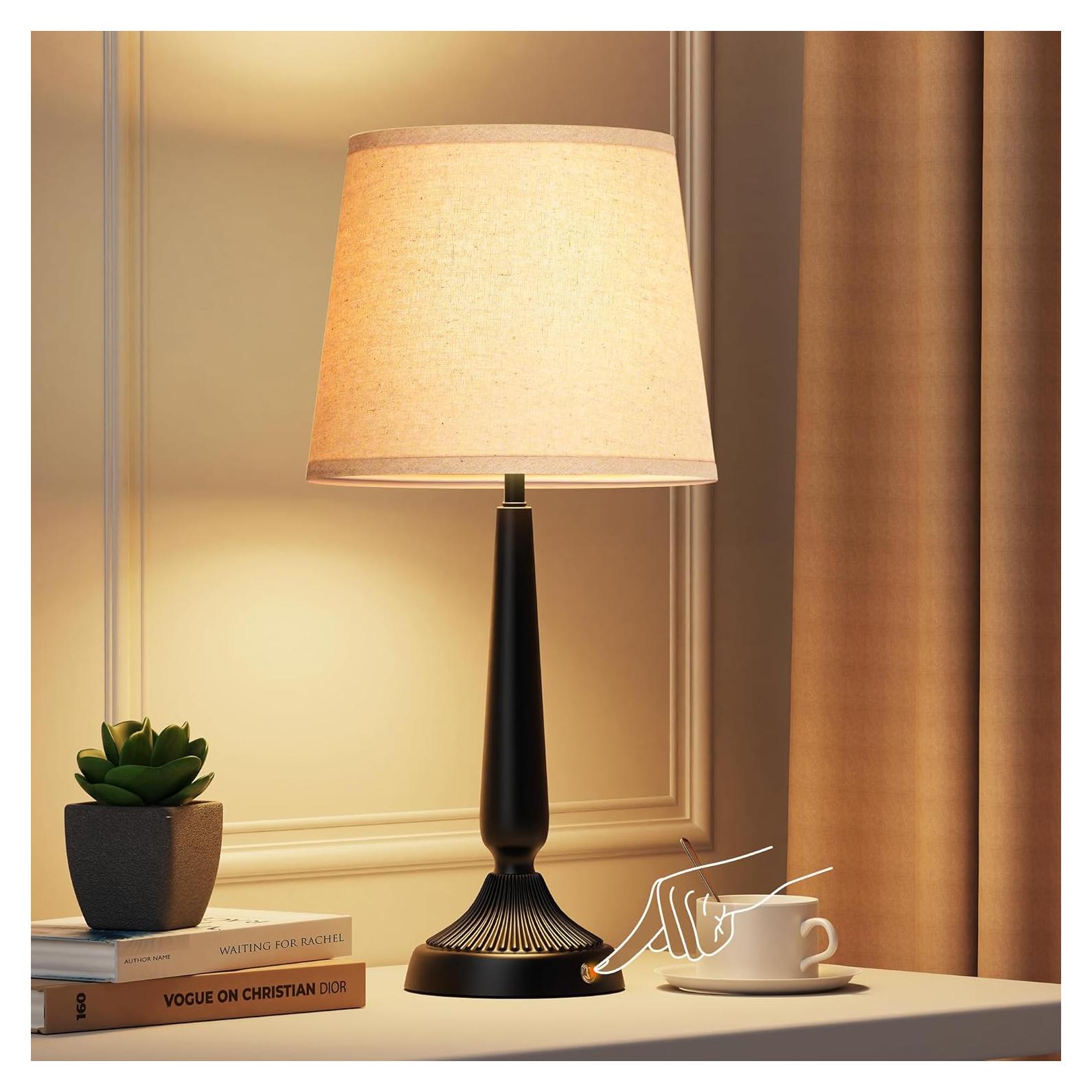 Lámpara de Mesa Inalámbrica PARTPHONER 48.3cm Táctil 5000mAh