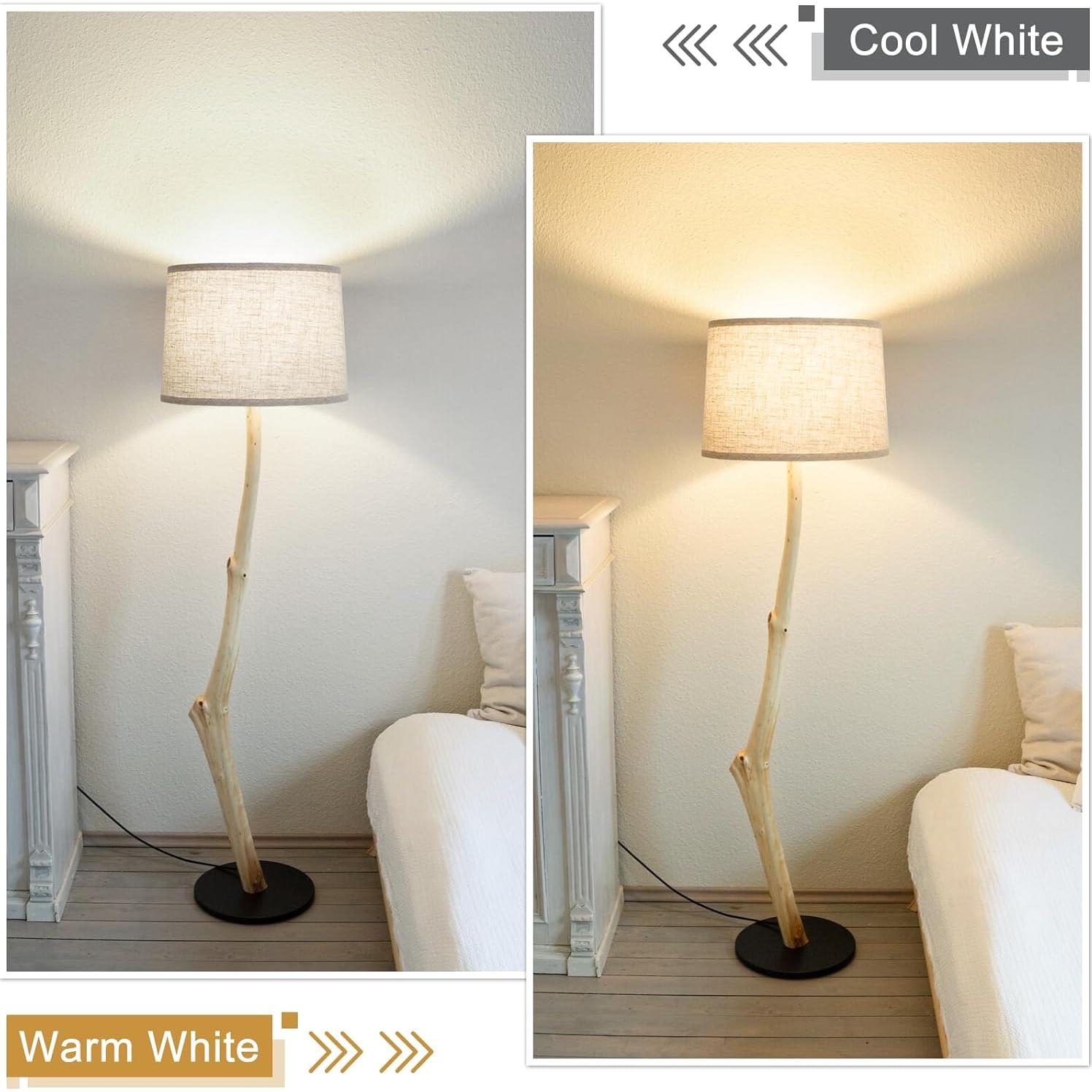 Juego de 2 Pantallas de Lámpara Beige Pueblo Costero 29.5x32 cm