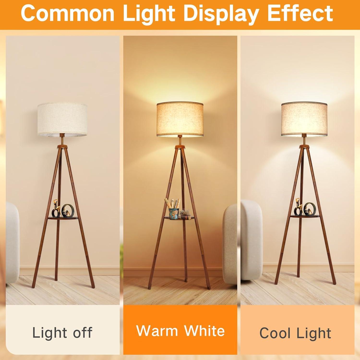 Pantalla de Lámpara de Tambor Beige OUTON 40.64 cm Fácil Ensamblar